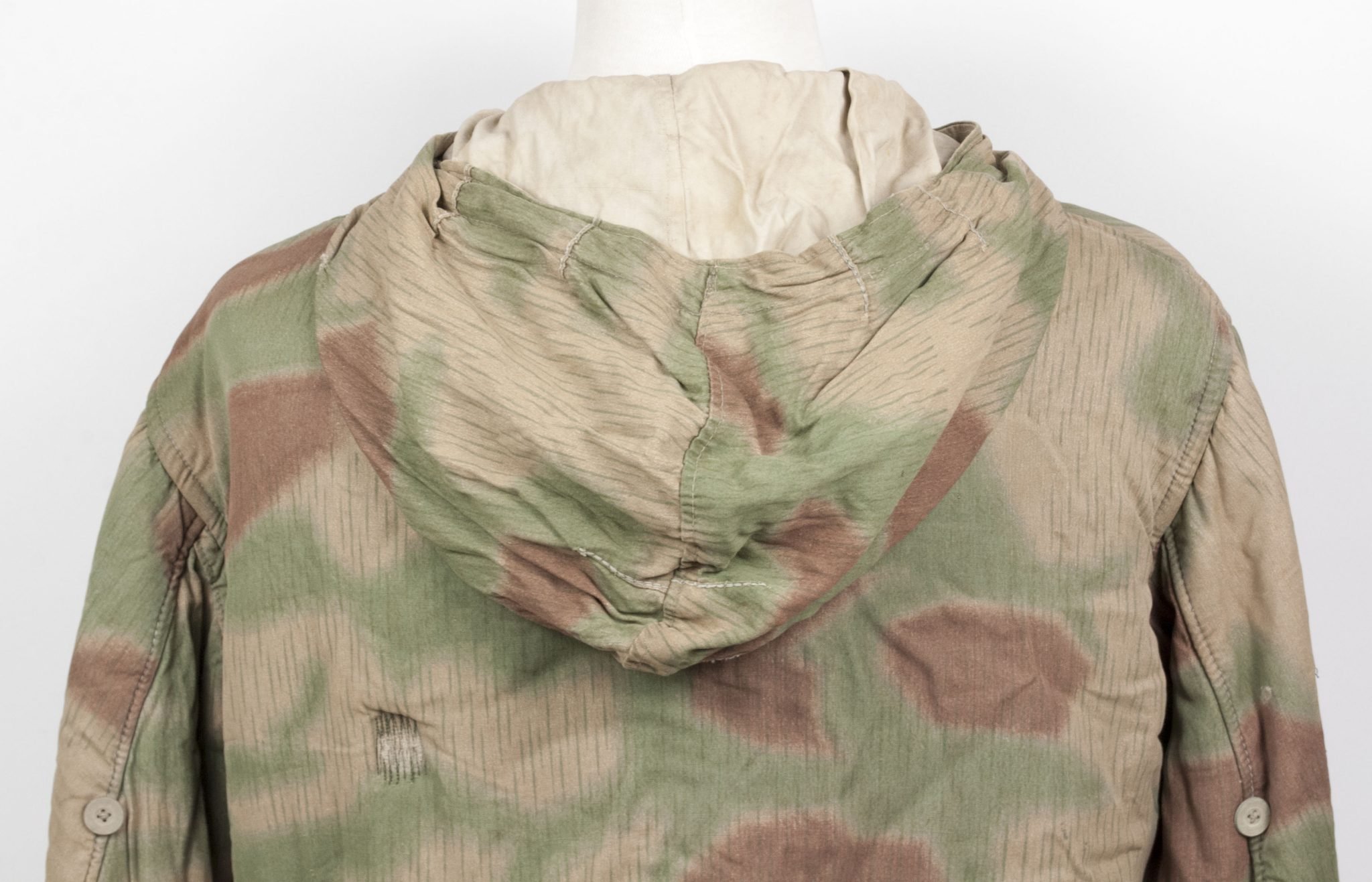 Reversible 'Sumpftarn' winter parka with swamp camouflage pattern — image 10