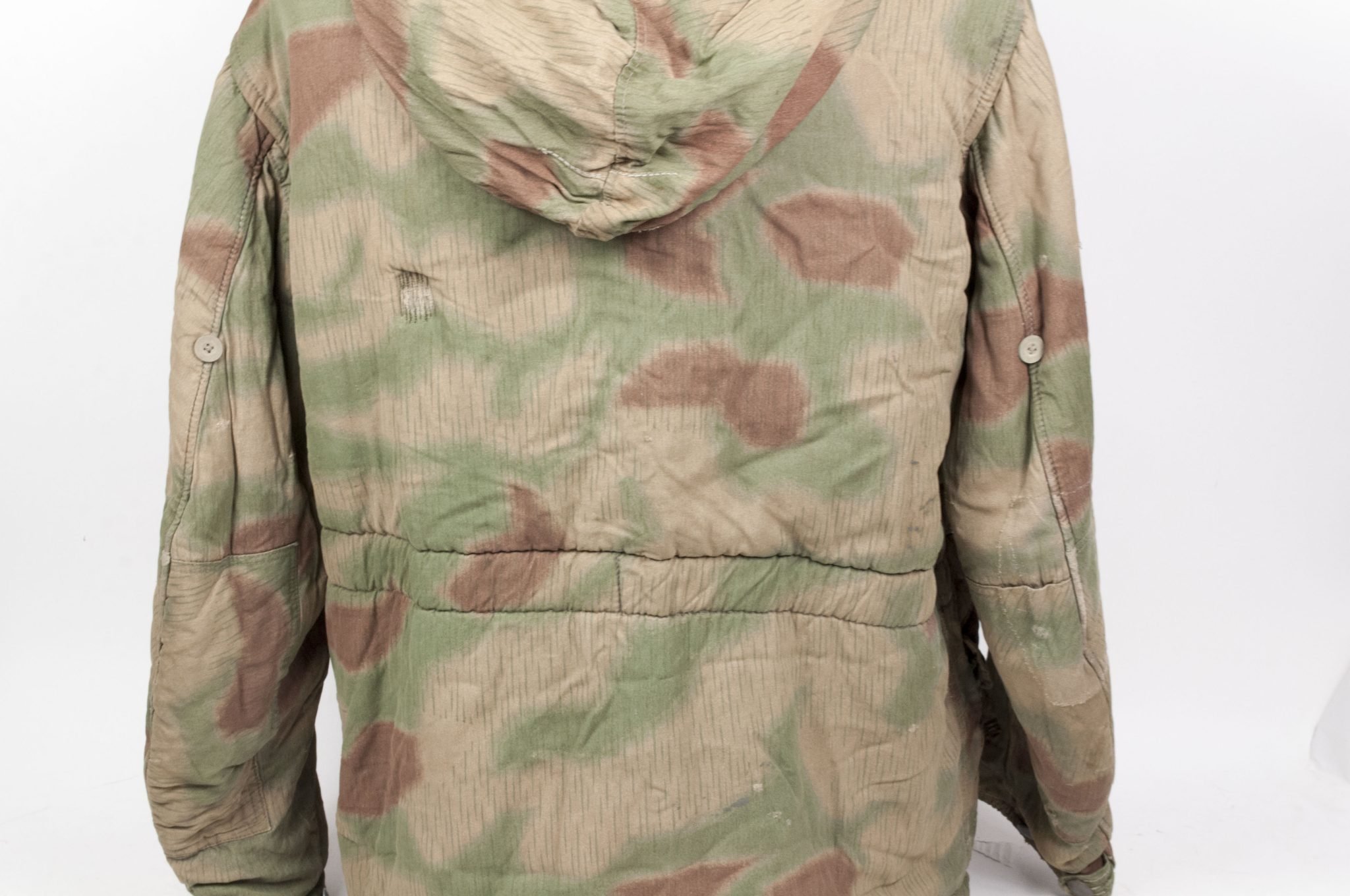Reversible 'Sumpftarn' winter parka with swamp camouflage pattern — image 11
