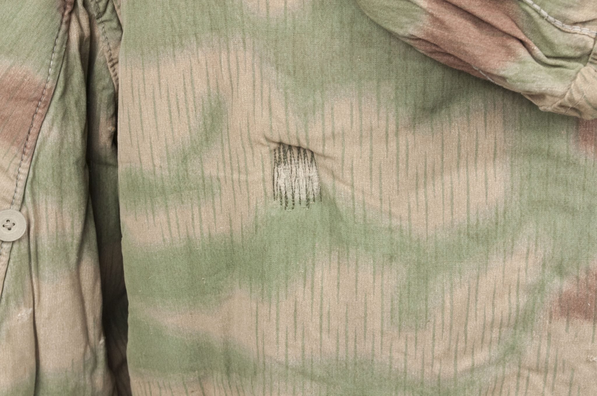 Reversible 'Sumpftarn' winter parka with swamp camouflage pattern — image 12