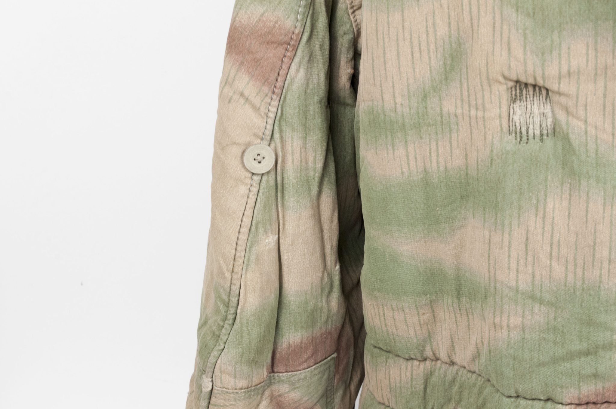 Reversible 'Sumpftarn' winter parka with swamp camouflage pattern — image 13