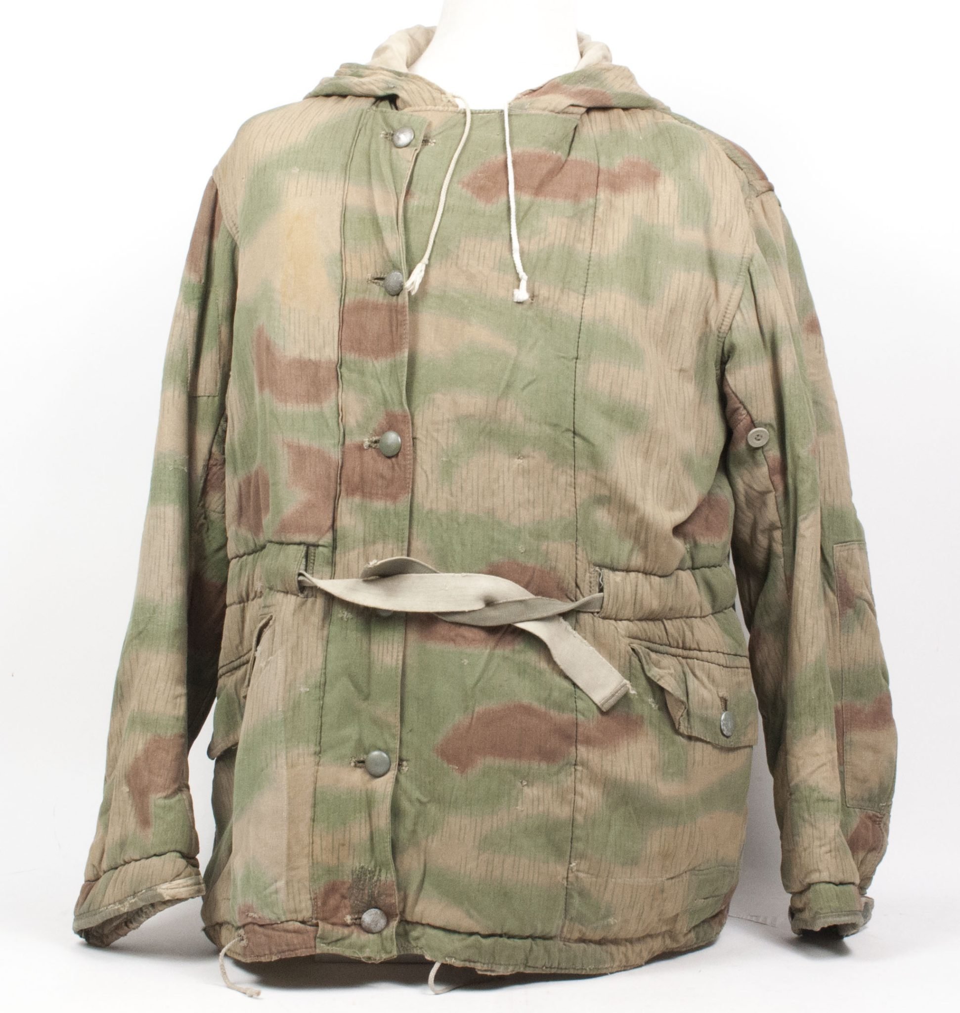 Reversible 'Sumpftarn' winter parka with swamp camouflage pattern — image 2