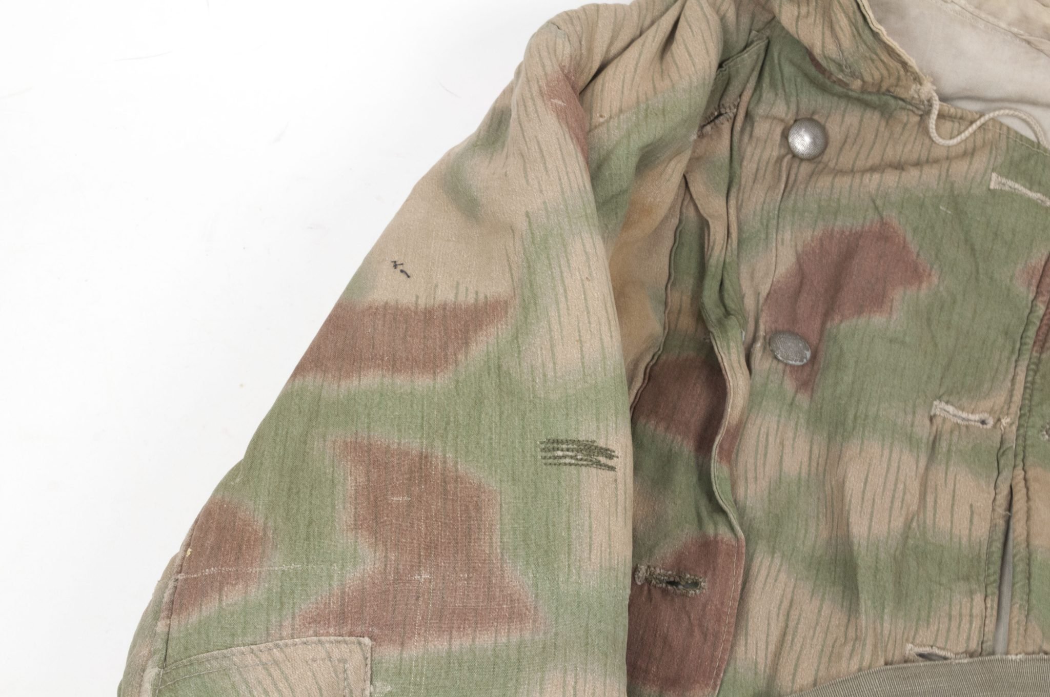 Reversible 'Sumpftarn' winter parka with swamp camouflage pattern — image 34