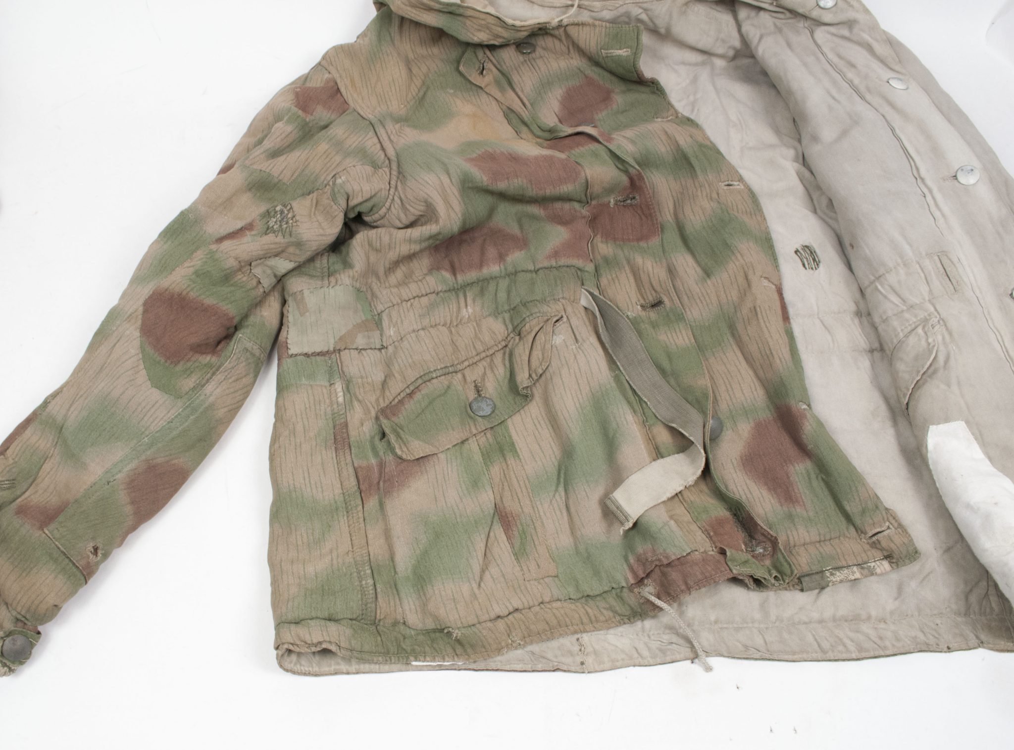 Reversible 'Sumpftarn' winter parka with swamp camouflage pattern — image 44