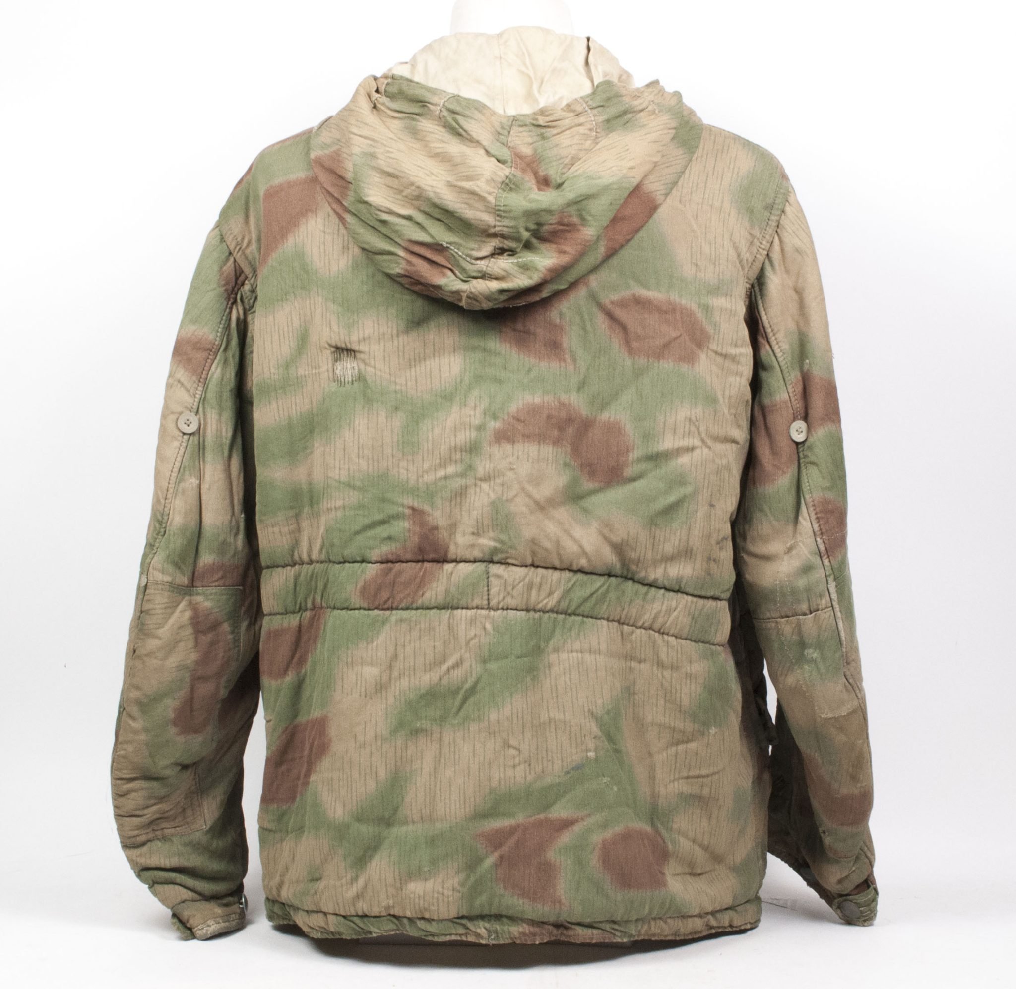 Reversible 'Sumpftarn' winter parka with swamp camouflage pattern — image 9