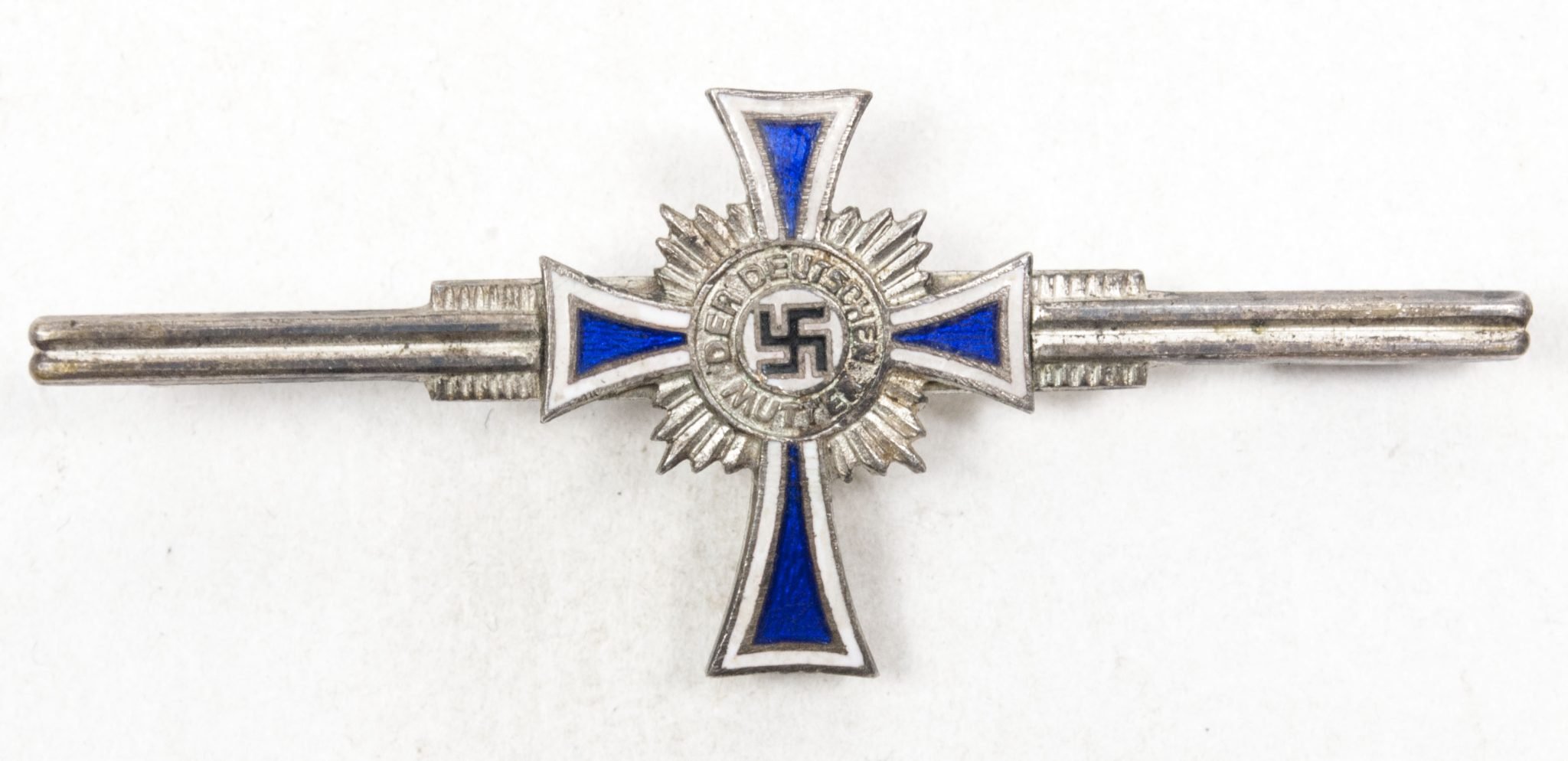 Mutterkreuz silber Spange / Motherscross silver brooch — image 4