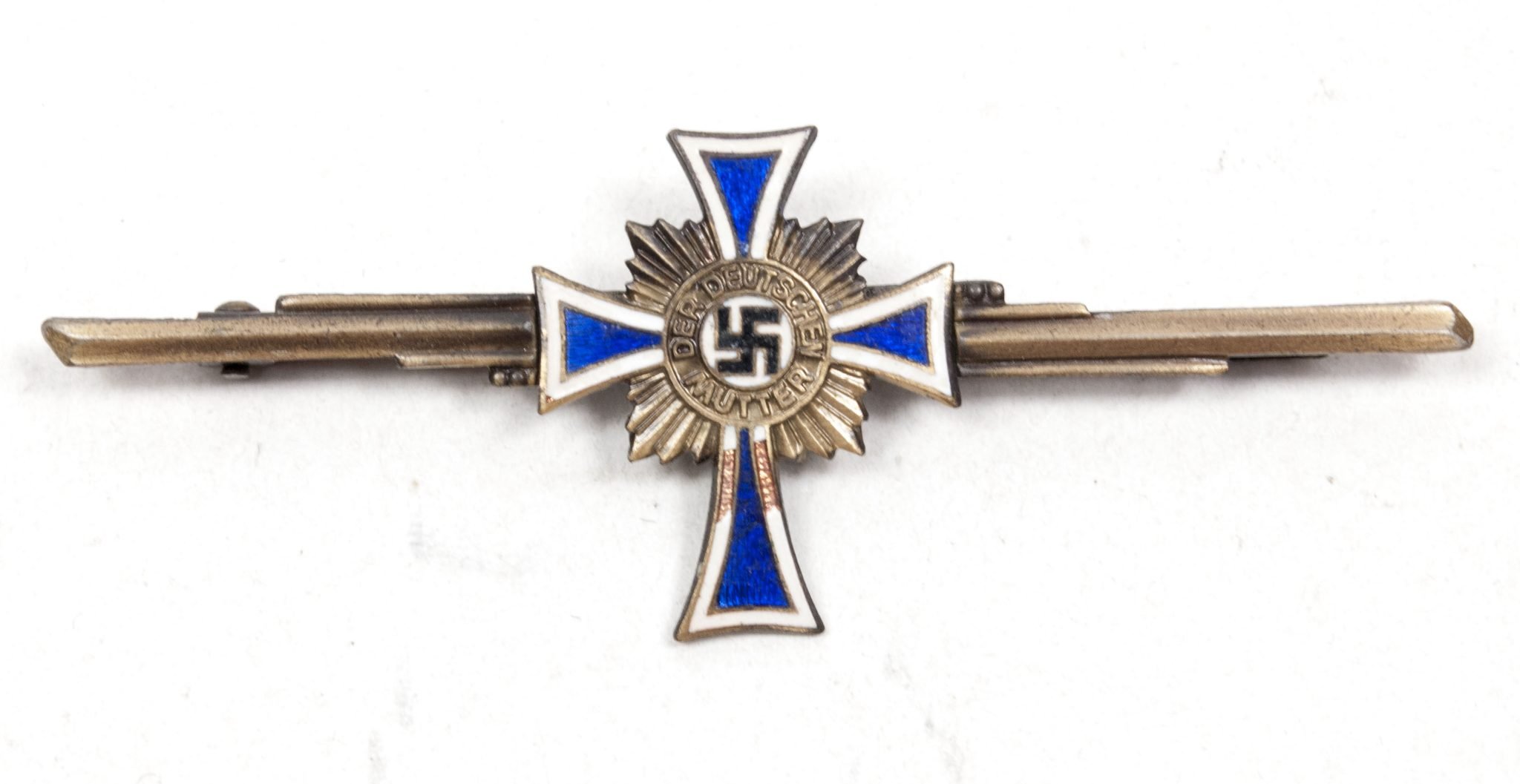 Mutterkreuz bronze Spange / Motherscross bronze brooch — image 3