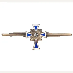 Mutterkreuz bronze Spange / Motherscross bronze brooch