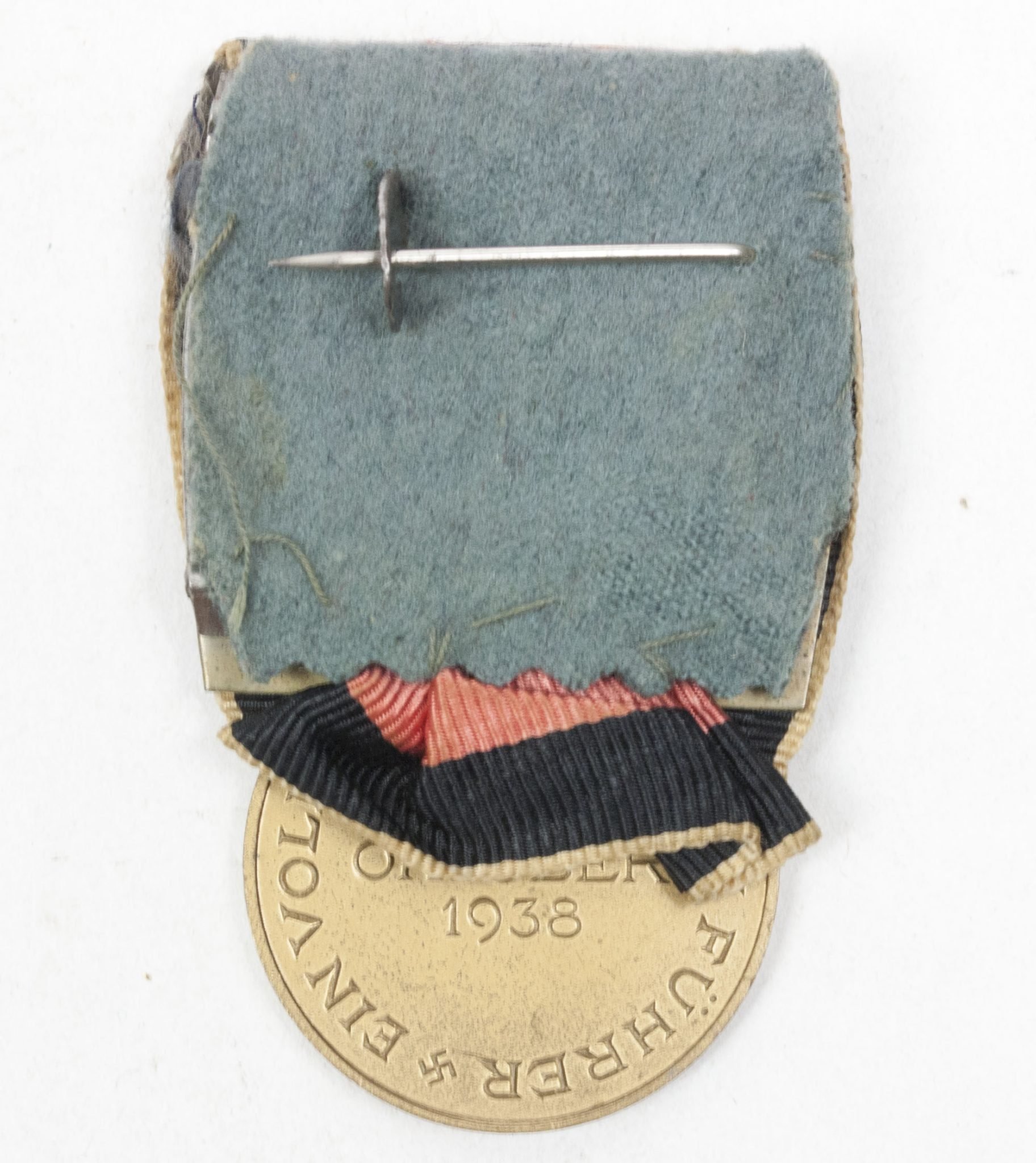 Sudetenland Annexation medal (Einzelspange) — image 2
