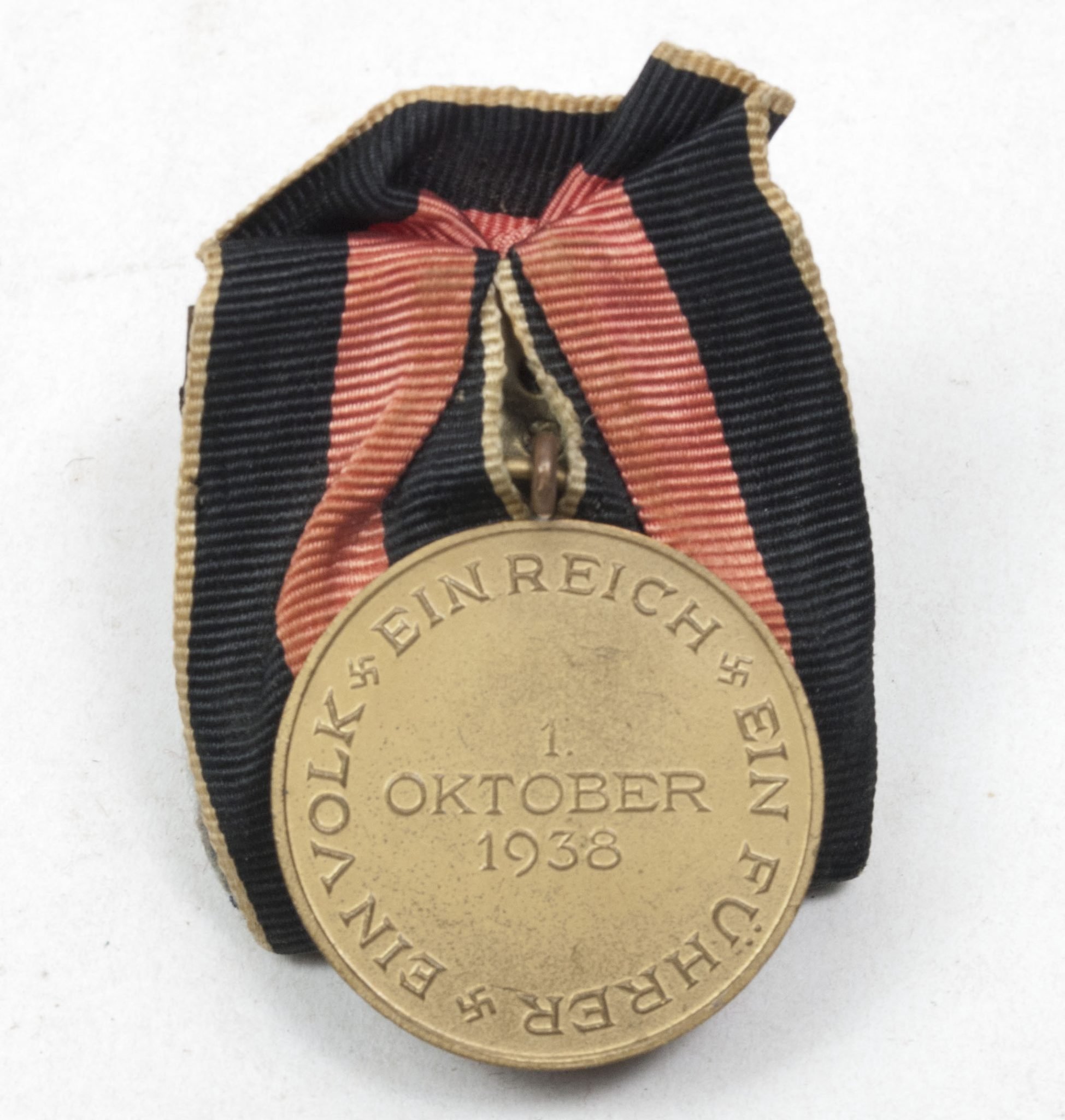 Sudetenland Annexation medal (Einzelspange) — image 6