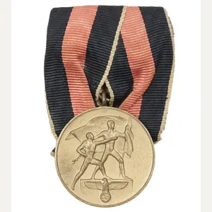 Sudetenland Annexation medal (Einzelspange)