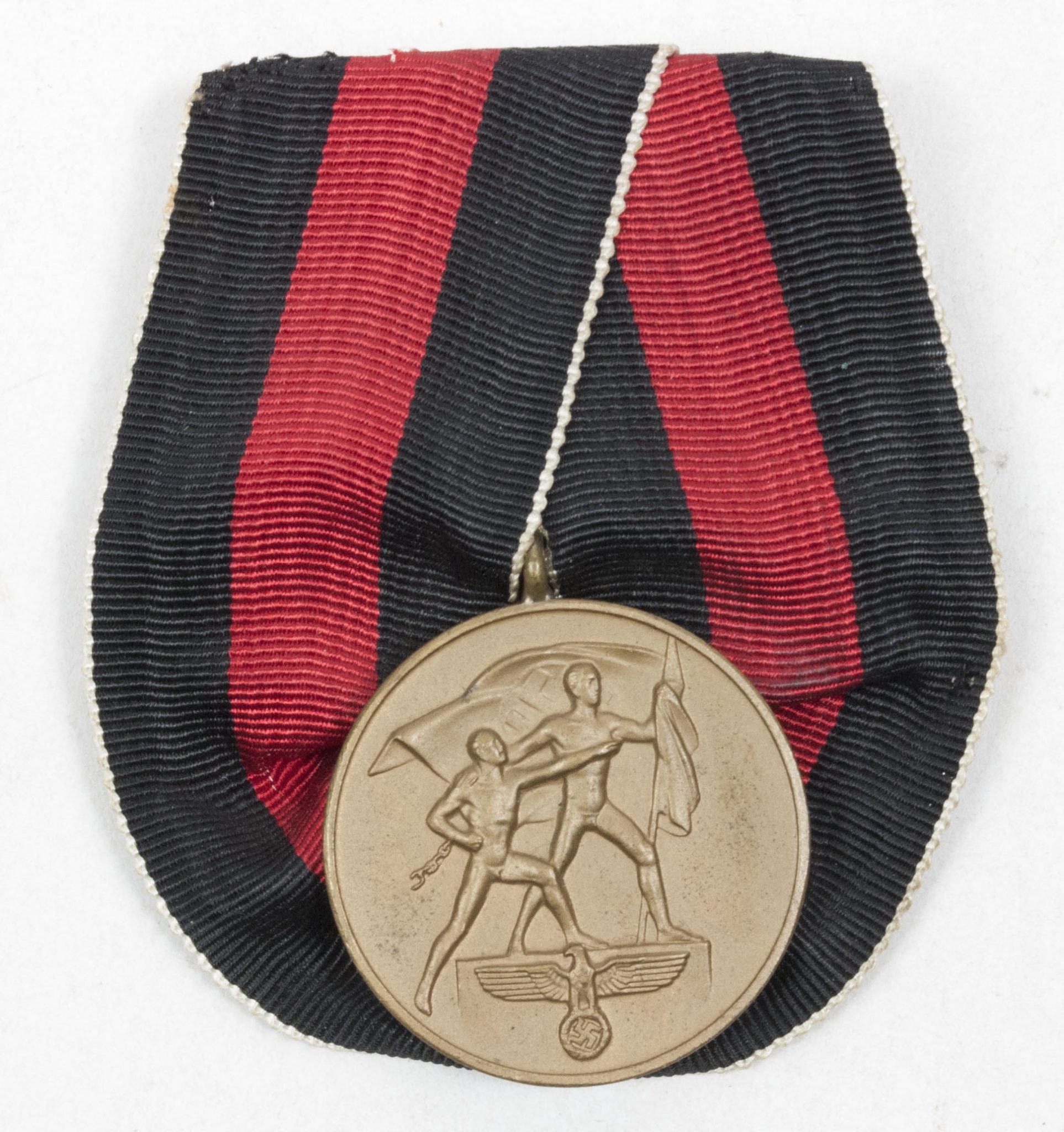 Sudetenland Annexation medal (Einzelspange) — image 4