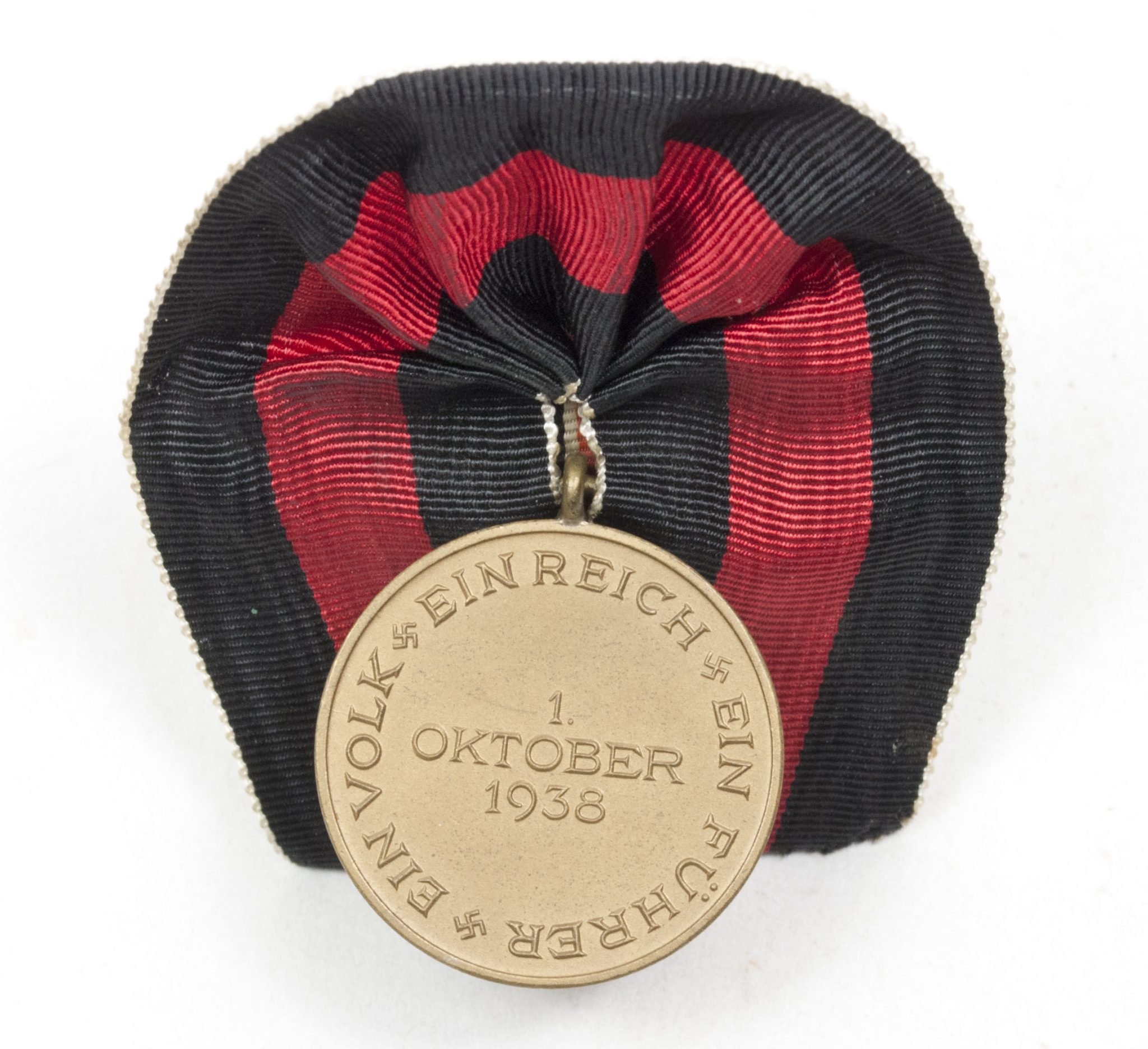 Sudetenland Annexation medal (Einzelspange) — image 6
