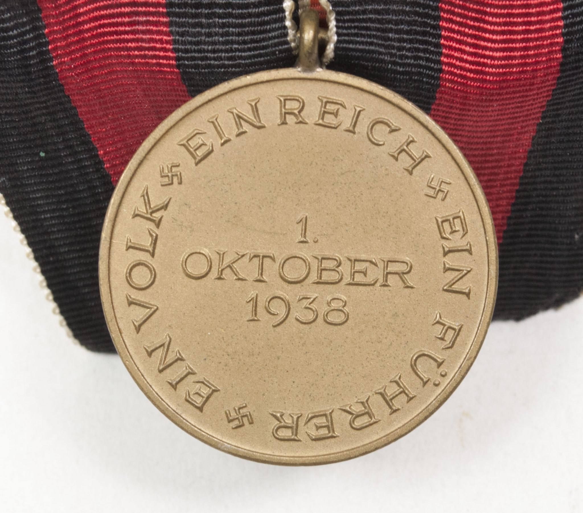 Sudetenland Annexation medal (Einzelspange) — image 7