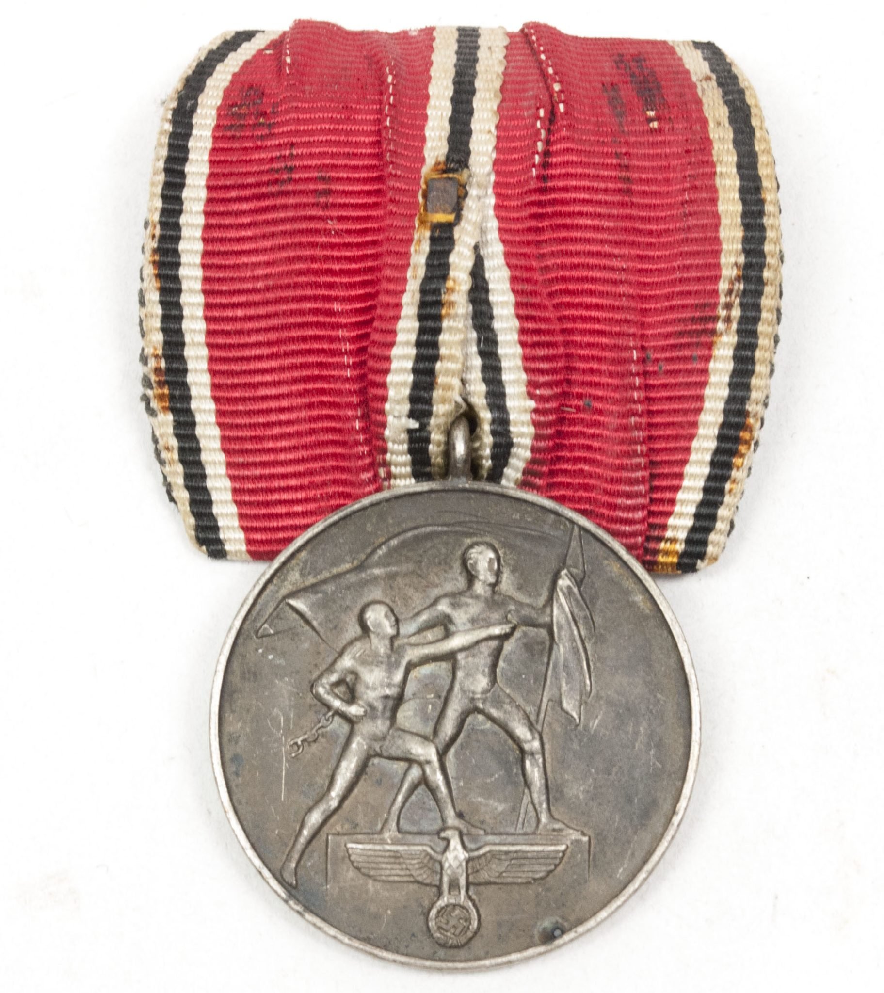 Anschluss Austria Annexation medal Einzelspange – Very rare — image 3