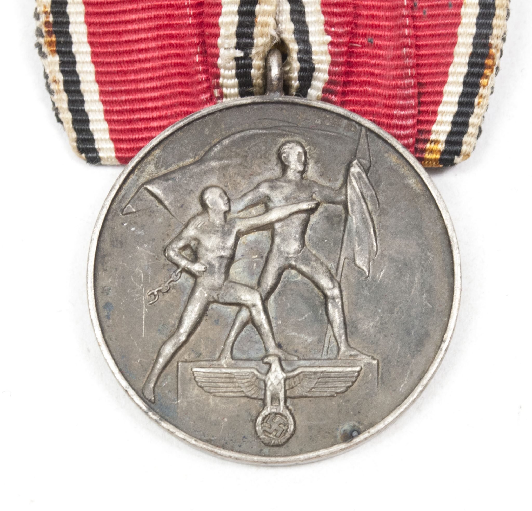 Anschluss Austria Annexation medal Einzelspange – Very rare — image 5