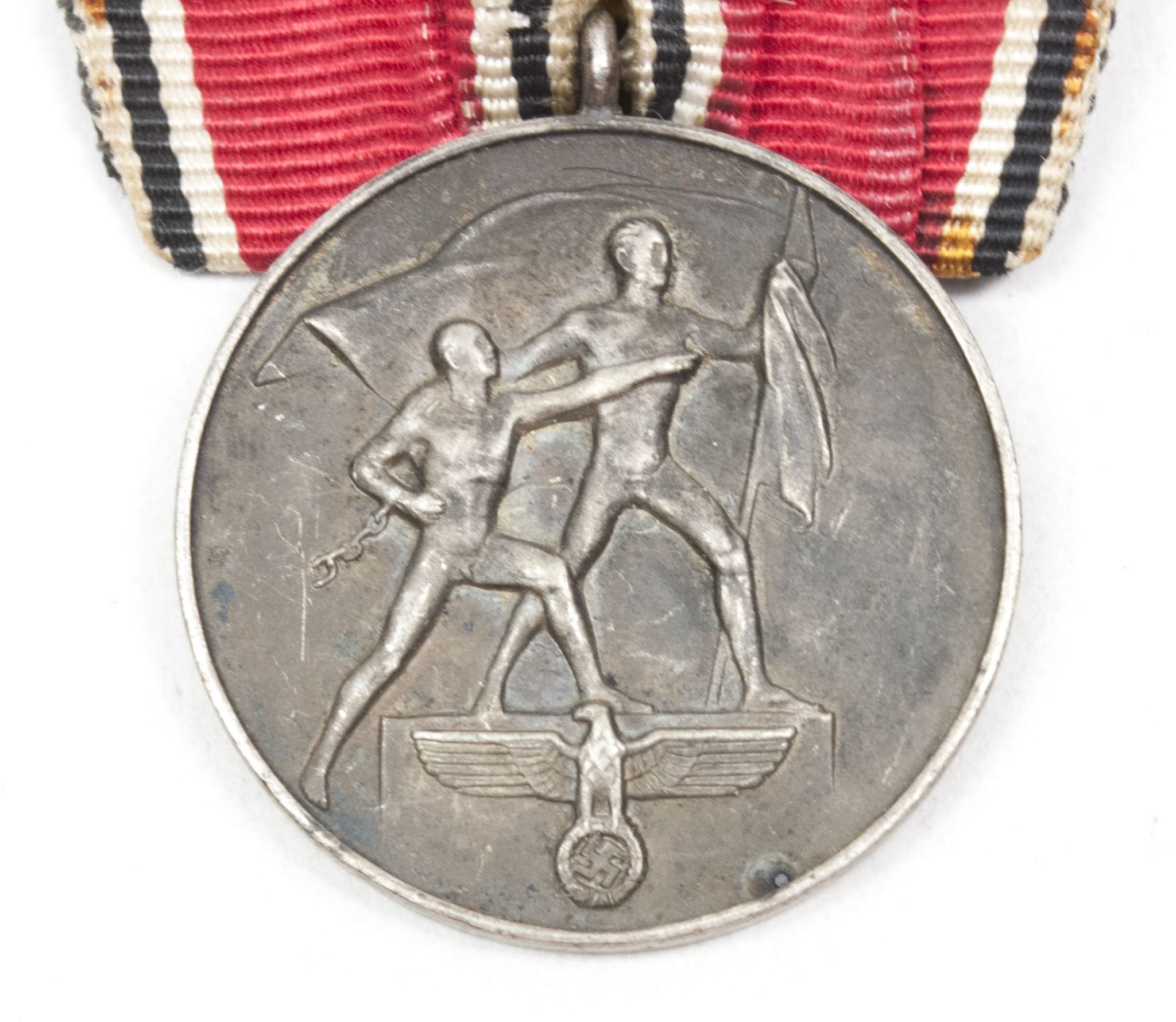 Anschluss Austria Annexation medal Einzelspange – Very rare — image 6