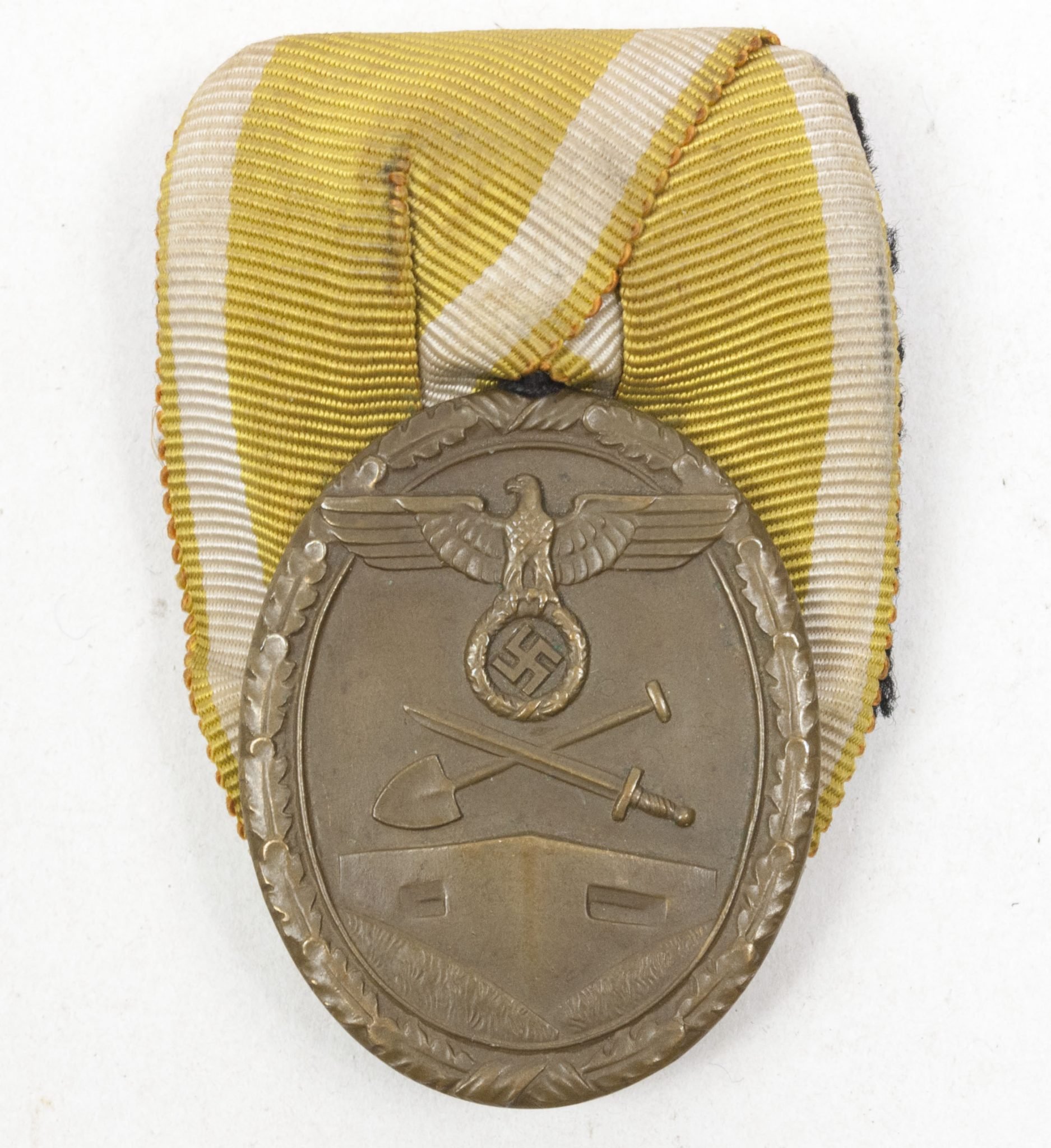 Westwall / Schutzwall medaille einzelspange — image 3