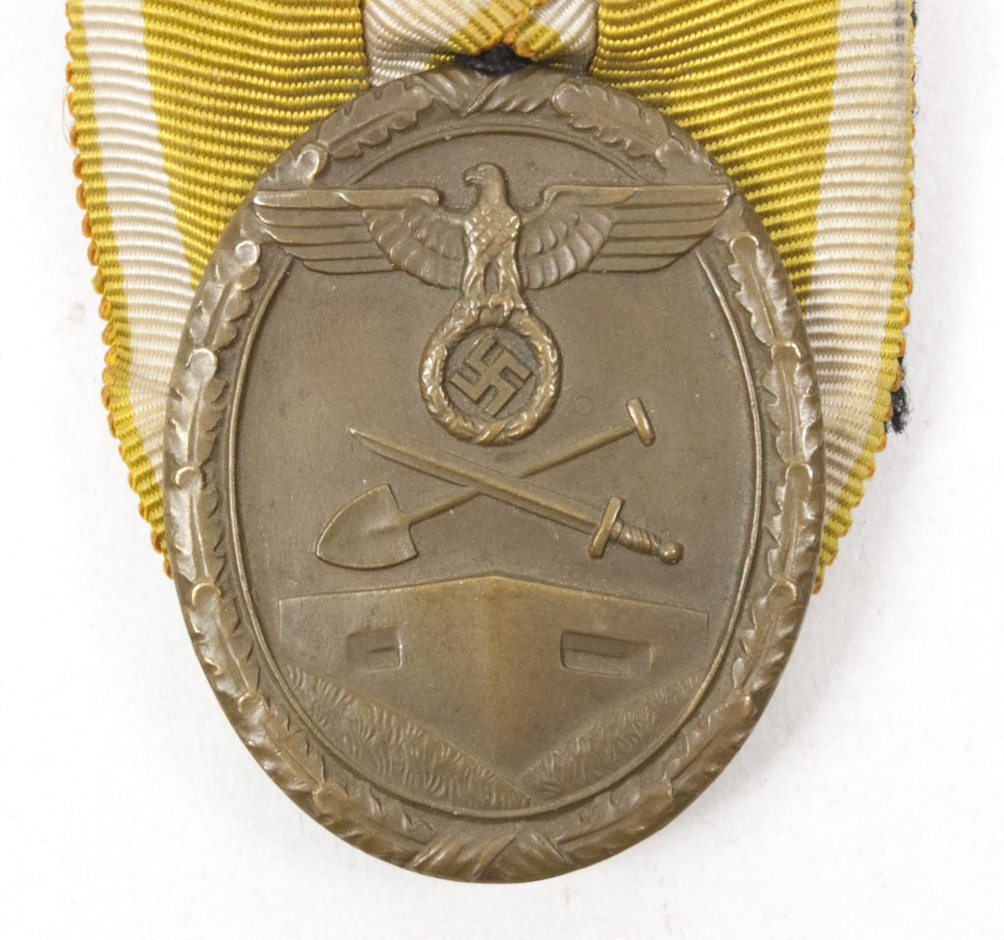Westwall / Schutzwall medaille einzelspange — image 4