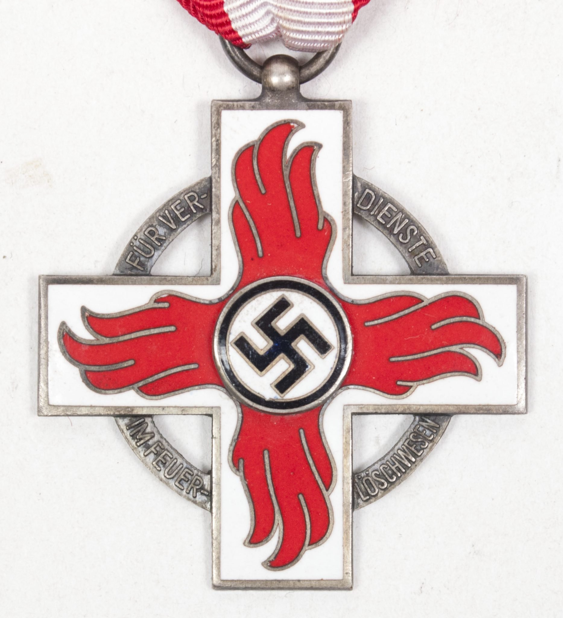 German WWII Feuerwehr Ehrenzeichen 2. Stufe — image 4