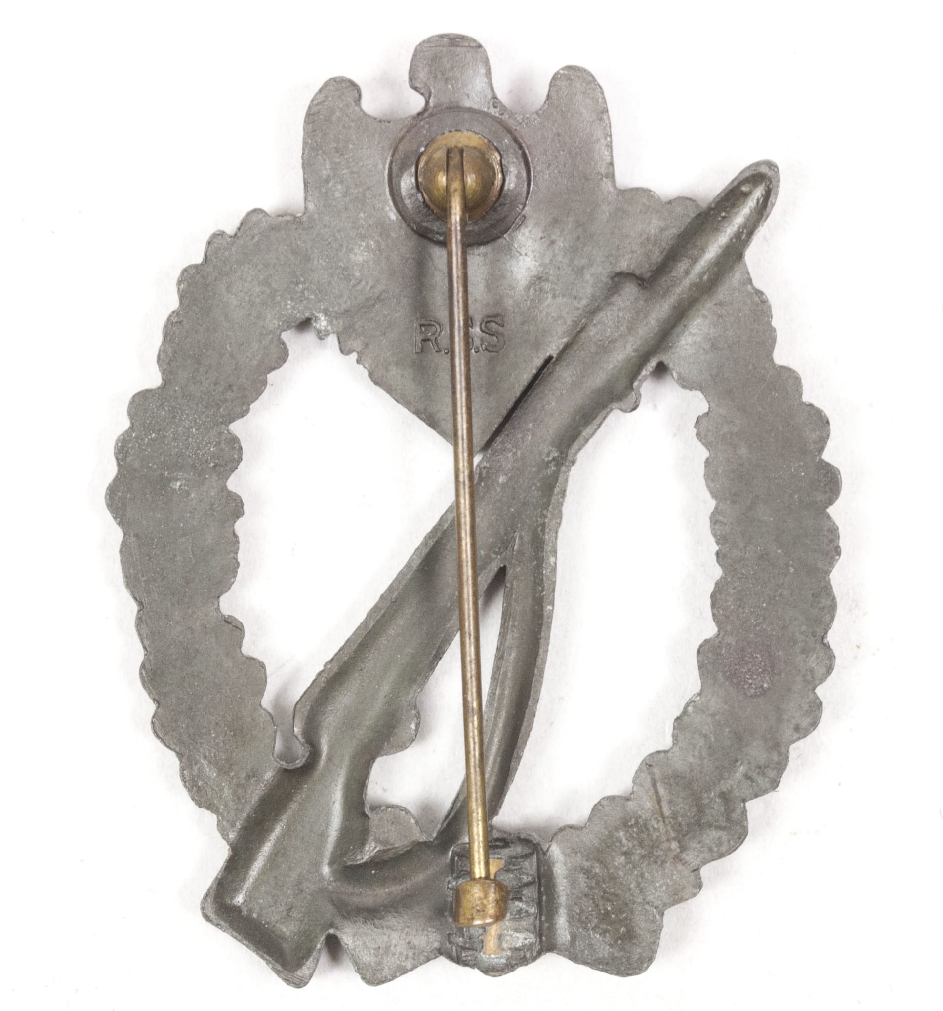 Infanterie Sturmmabzeichen bronze / Infantry Assault badge (IAB) bronze MM 'RSS' — image 2