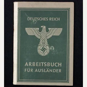 Arbeitsbuch für Ausländer (from a Nederlander/Dutchman) with passphoto – rare