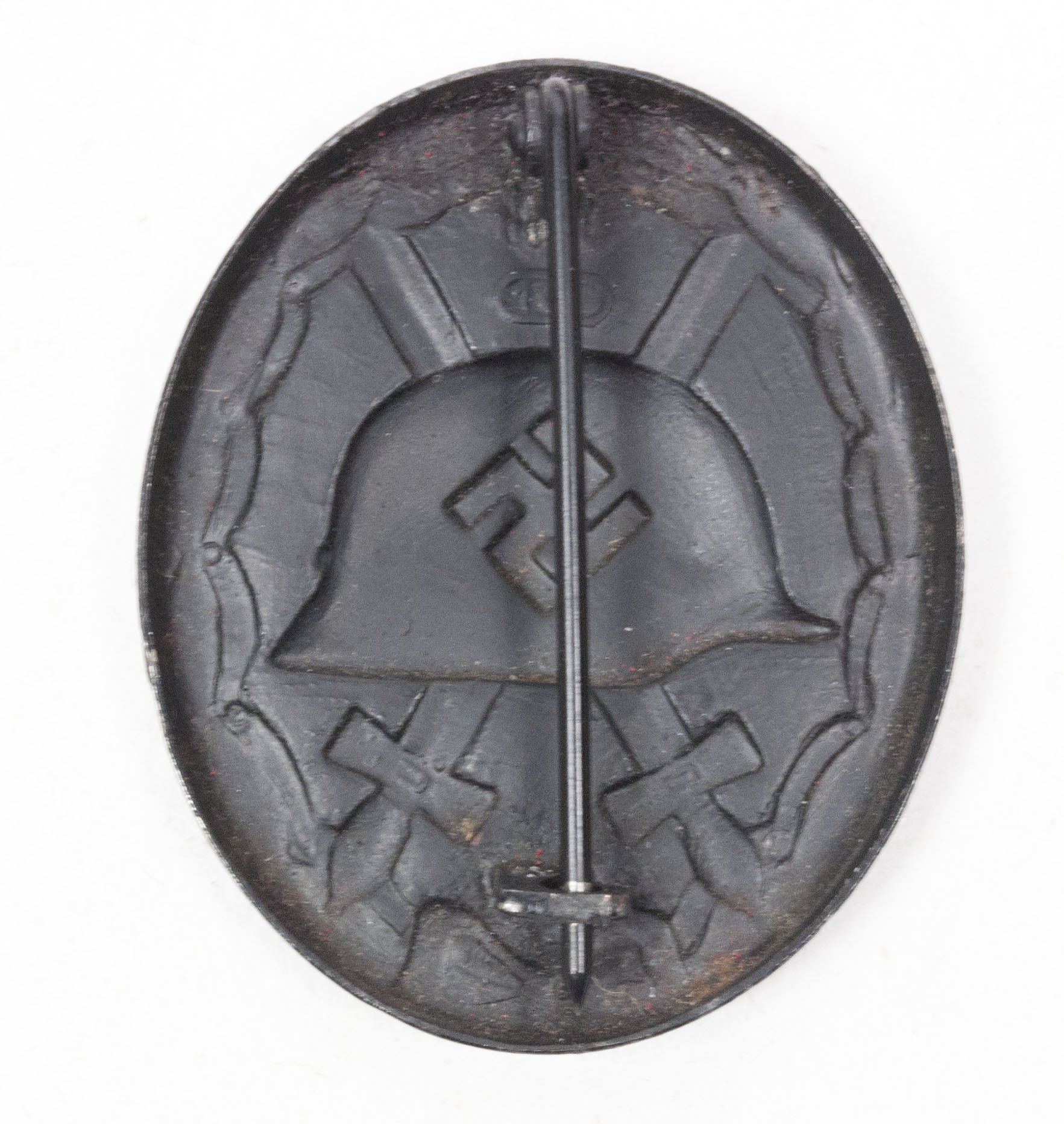 Cased Woundbadge black / Verwundetenabzeichen Schwarz MM '107' (Carl Wild Hamburg) — image 10