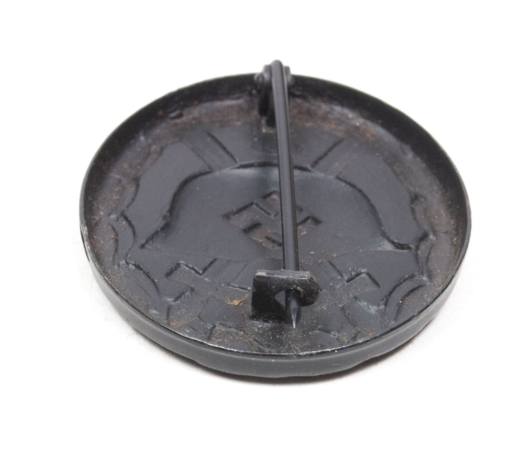 Cased Woundbadge black / Verwundetenabzeichen Schwarz MM '107' (Carl Wild Hamburg) — image 11