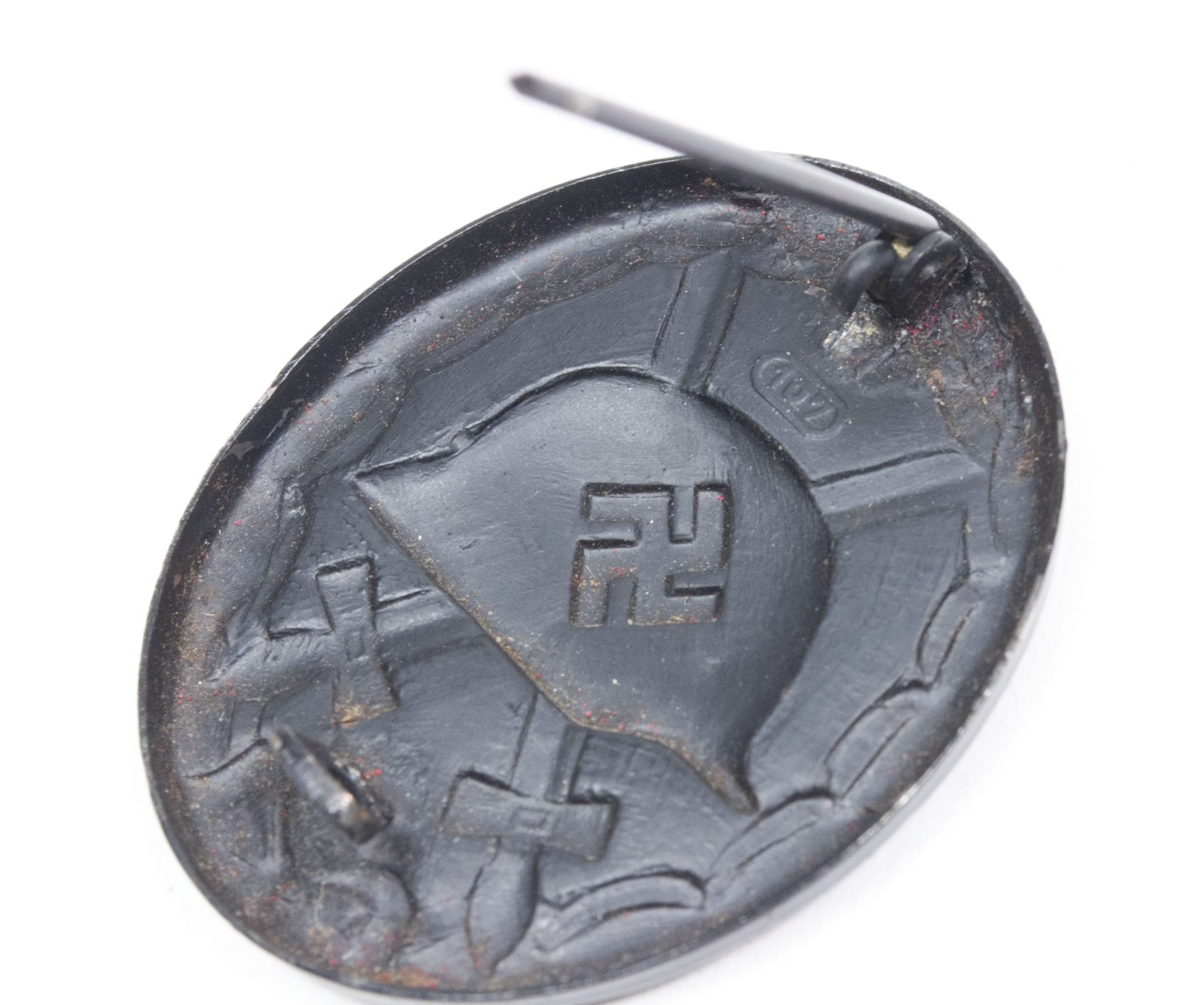 Cased Woundbadge black / Verwundetenabzeichen Schwarz MM '107' (Carl Wild Hamburg) — image 15