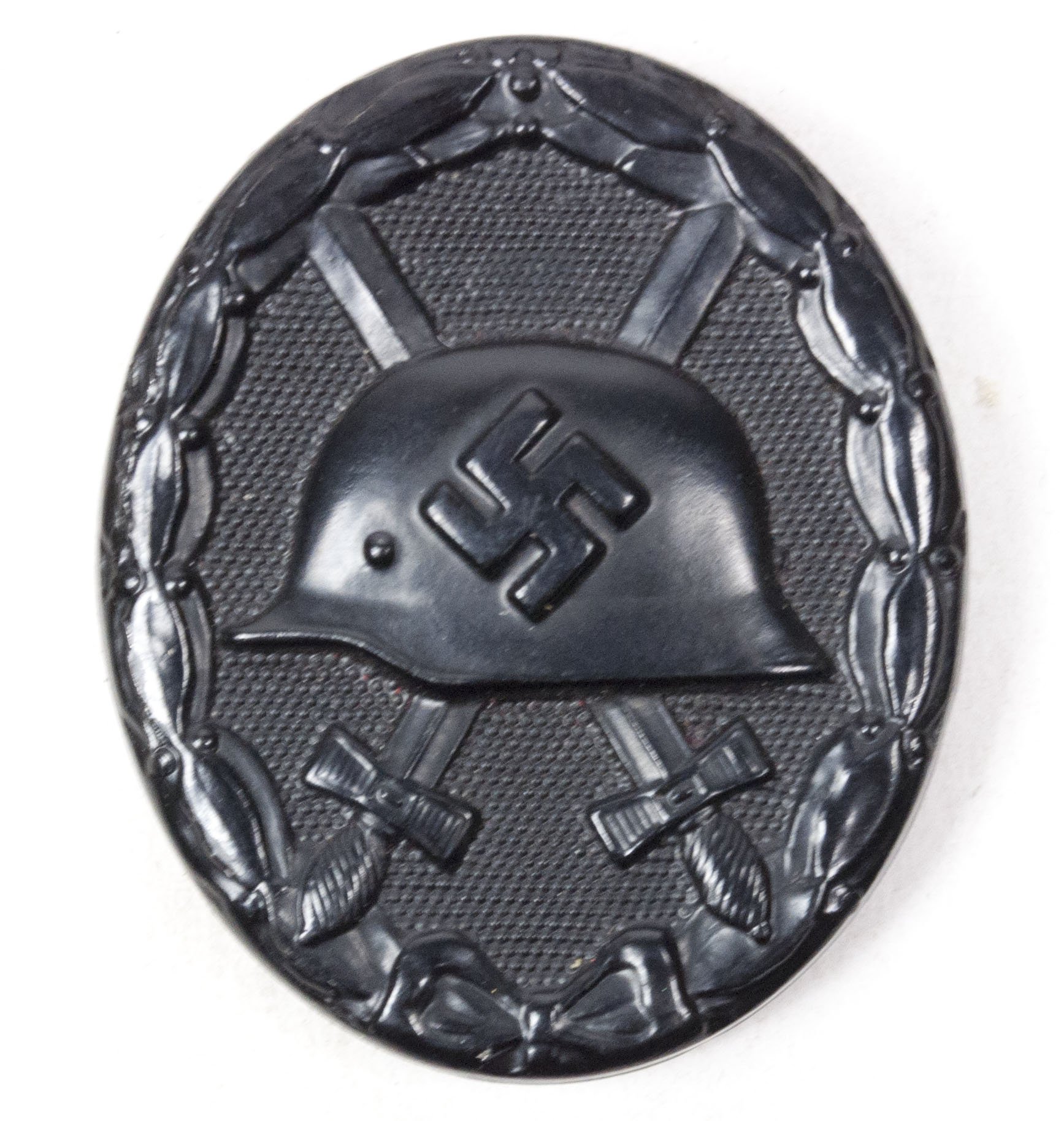 Cased Woundbadge black / Verwundetenabzeichen Schwarz MM '107' (Carl Wild Hamburg) — image 8