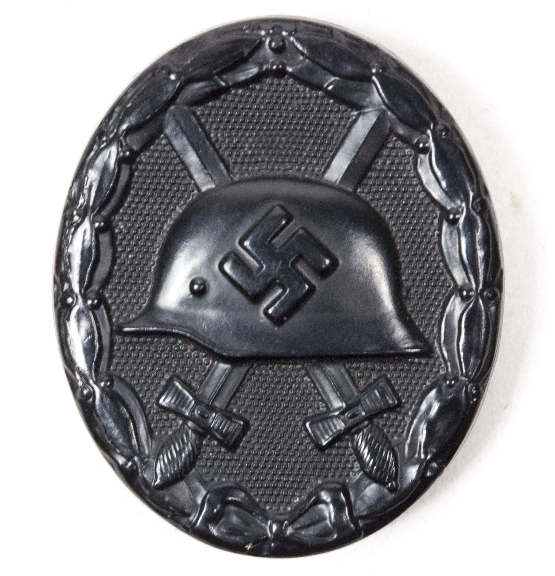 Cased Woundbadge black / Verwundetenabzeichen Schwarz MM '107' (Carl Wild Hamburg) — image 9