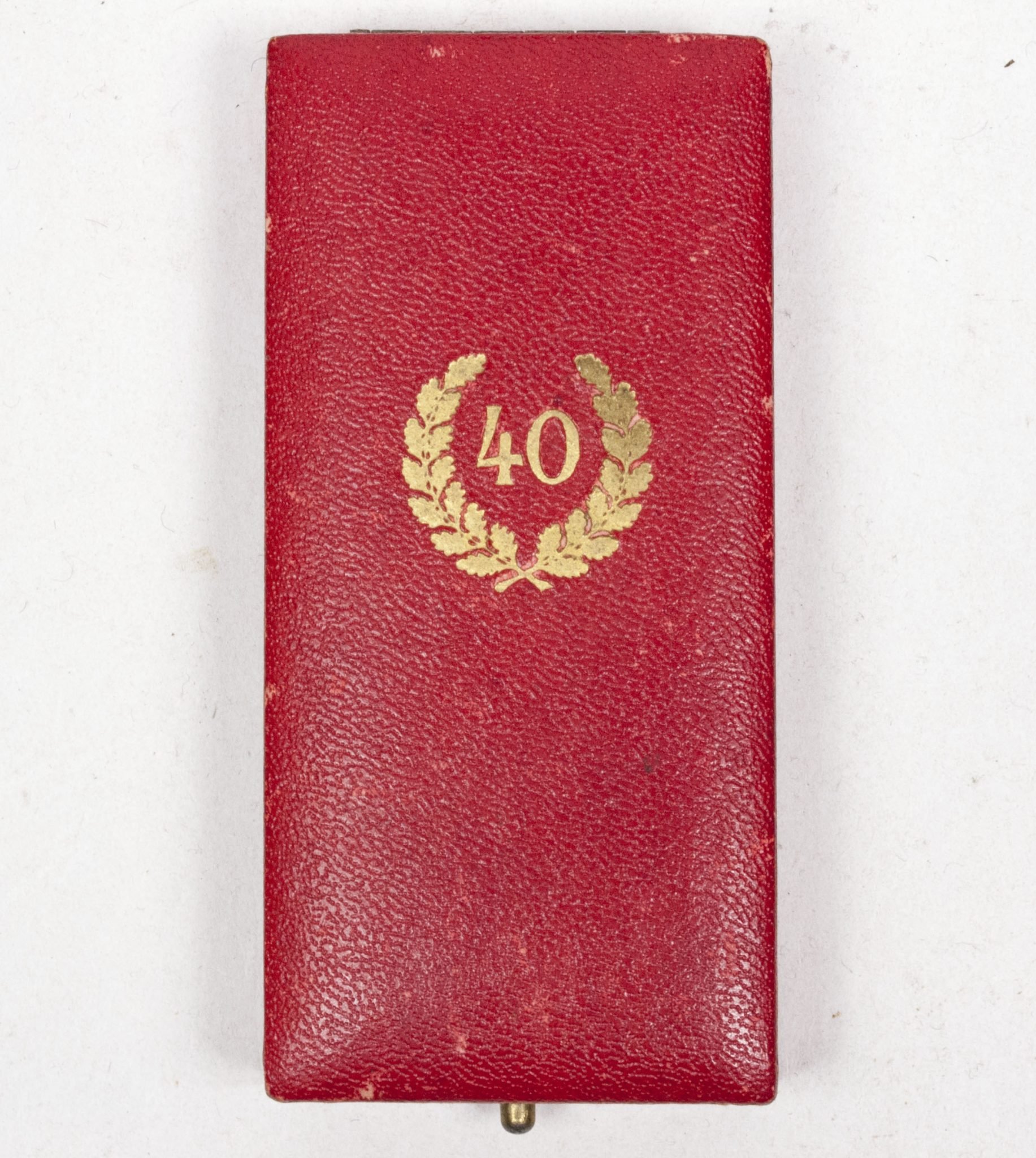 Treue Dienst 40 Jahre + etui (MM Deschler & Sohn) — image 2