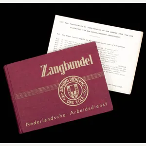 (NSB) Nederlandsche Arbeidsdienst (NAD) Zangbundel