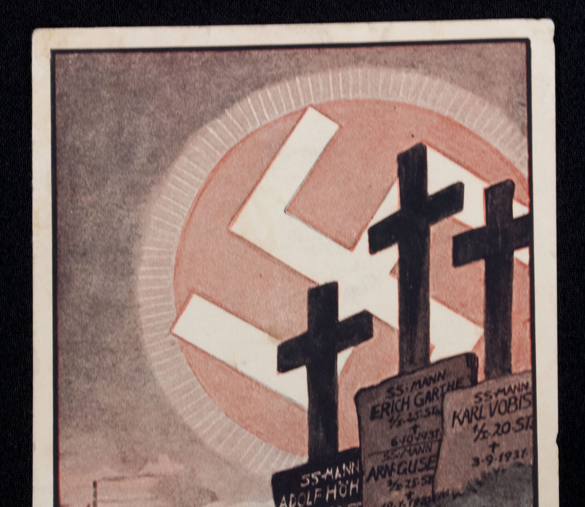 (Postcard) SS-Gruppe West, Dusseldorf – SS Kampfschatz-Karte 4 (1932) – Extremely rare — image 3