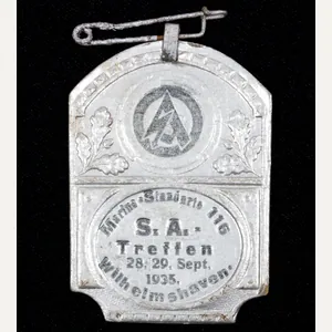 SA Marine-Standarte 116 – S.A. Treffen 28. 29. Sept 1935 …