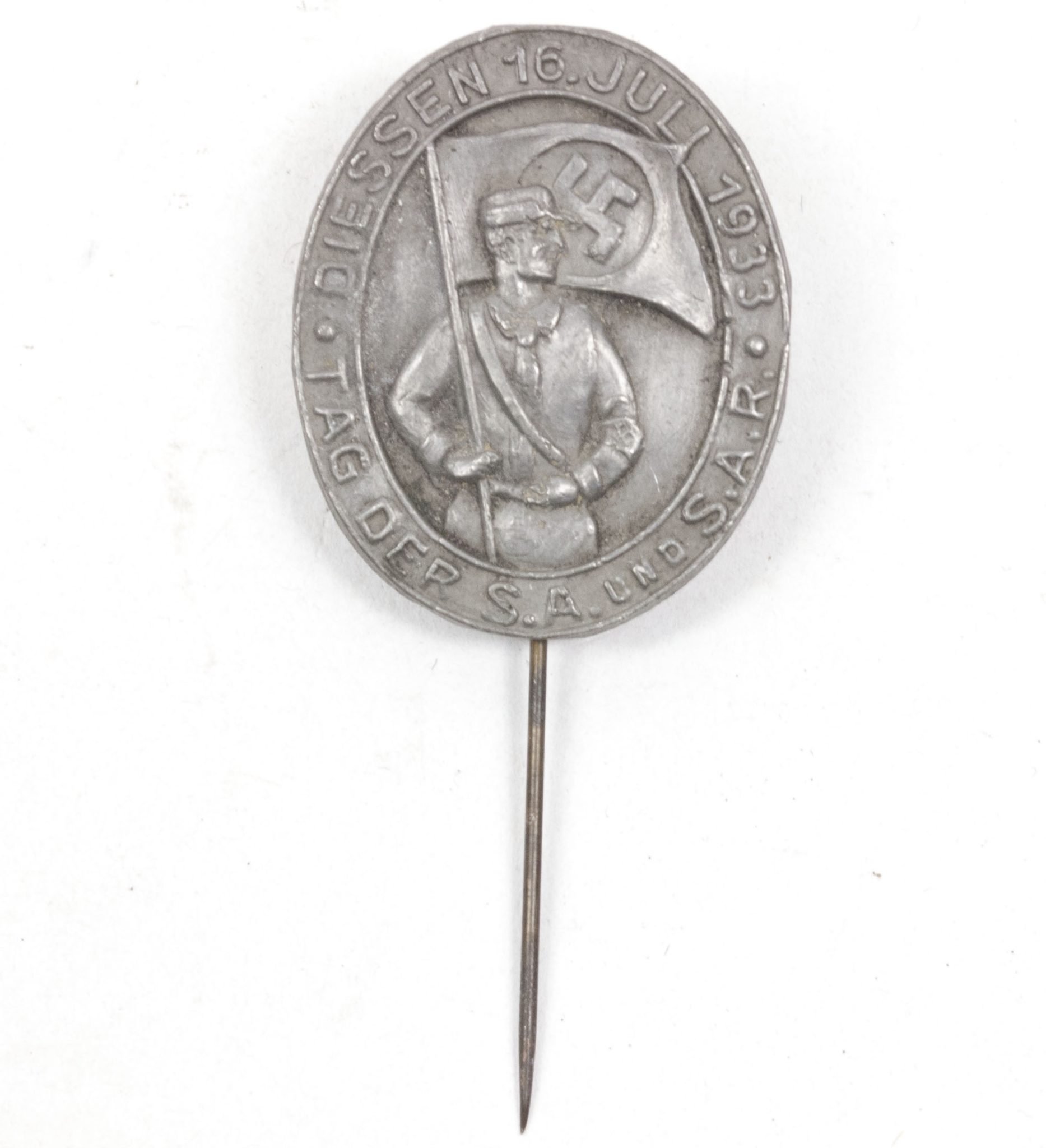 Tag der S.A. und S.A.R. Diessen 16. Juli 1933 abzeichen – RARE — image 2