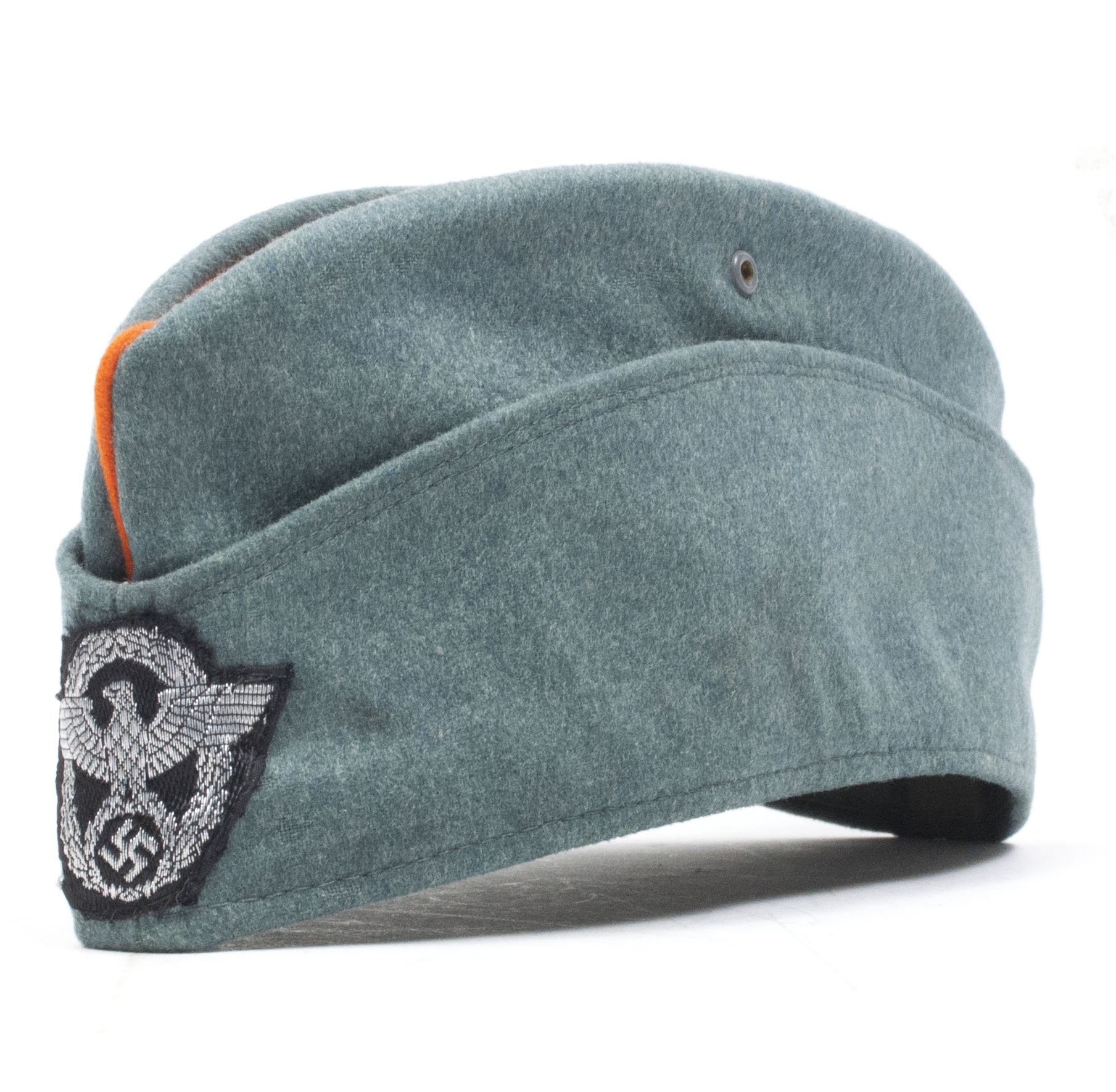 German Gendarmerie Polizei Side Cap (Maker marked Küpper) size 56 — image 15