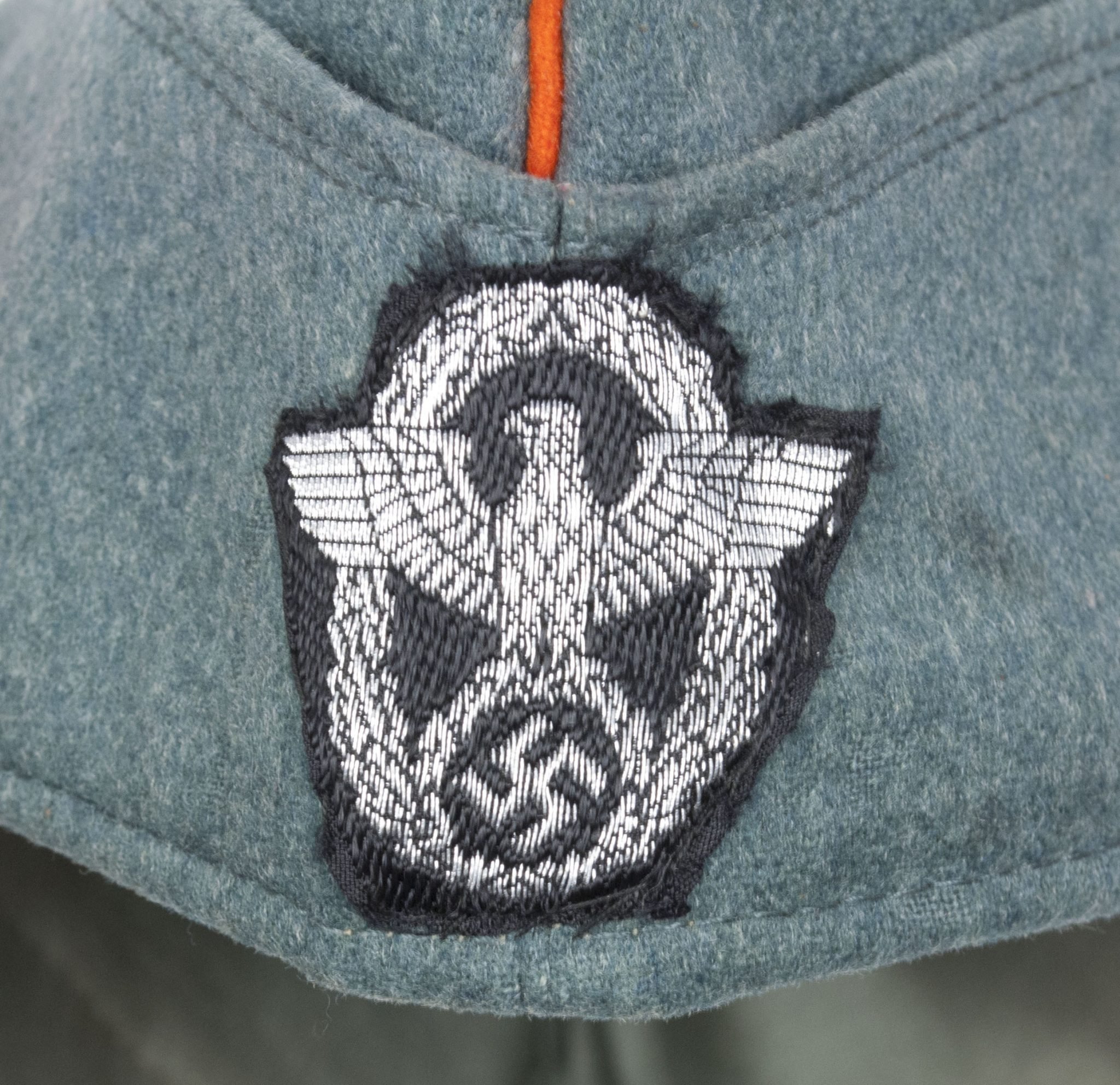 German Gendarmerie Polizei Side Cap (Maker marked Küpper) size 56 — image 17
