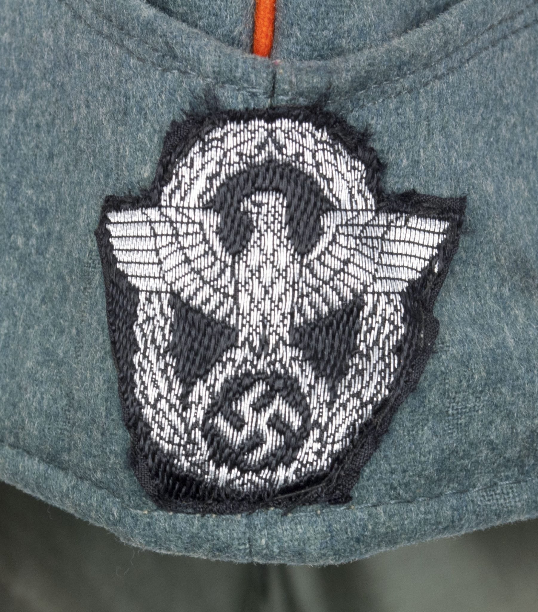 German Gendarmerie Polizei Side Cap (Maker marked Küpper) size 56 — image 18