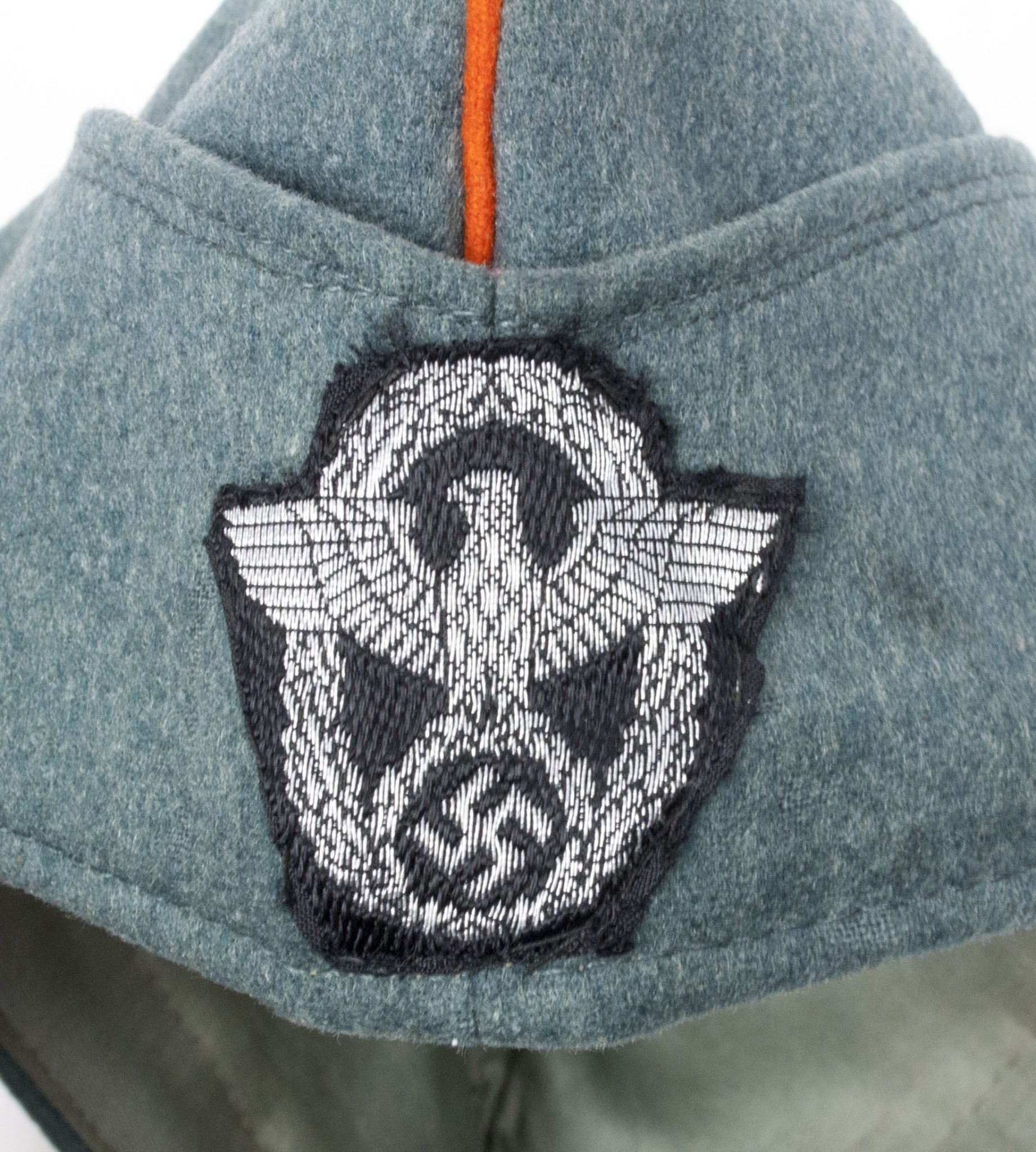 German Gendarmerie Polizei Side Cap (Maker marked Küpper) size 56 — image 23