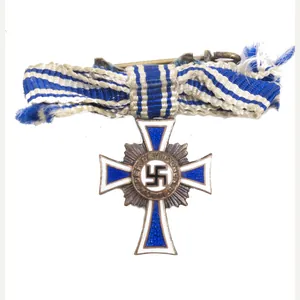 Miniature Mutterkreuz/Mothers cross in bronze (maker L/21) – rare