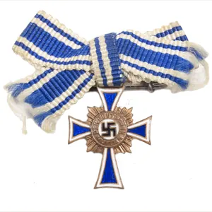 Miniature Mutterkreuz/Mothers cross in bronze