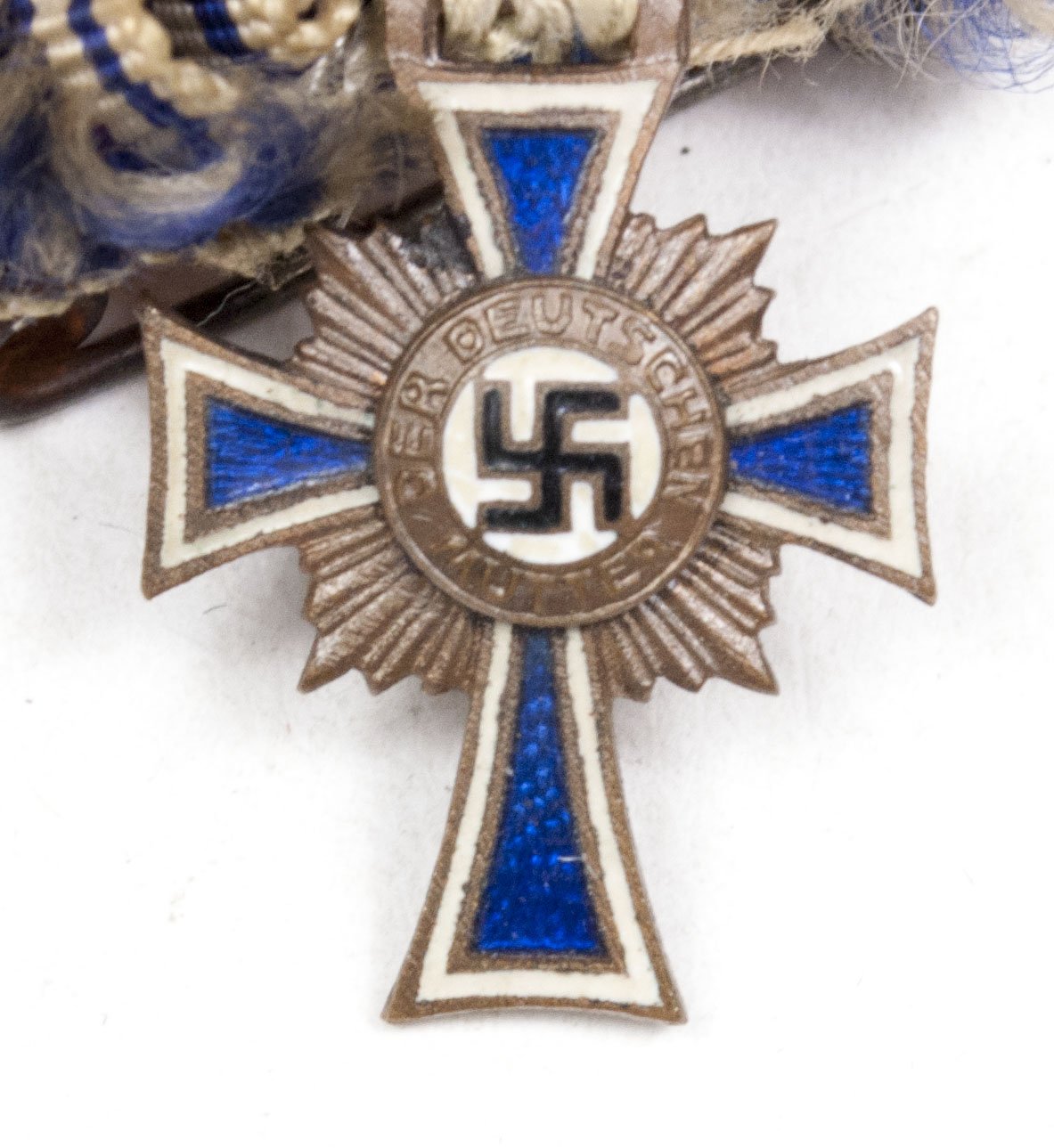 Miniature Mutterkreuz/Mothers cross in bronze — image 4