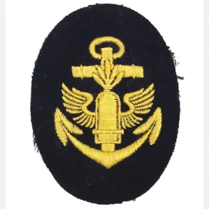 Kriegsmarine (KM) Coastal artilleriemaat abzeichen
