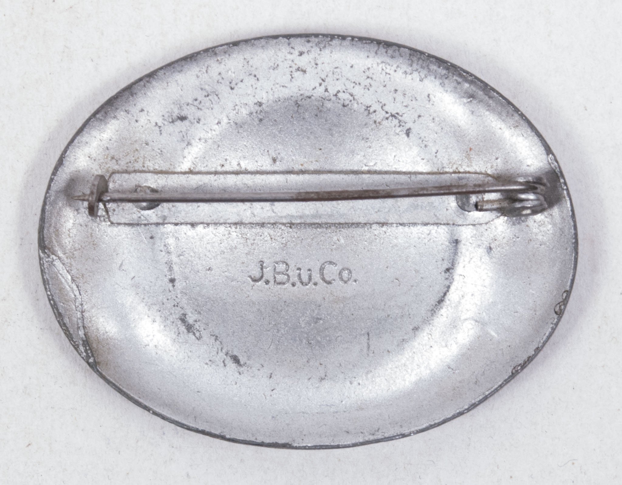 Reichsarbeitsdienst (RADw) female brooch (maker J.B.U.Co) — image 2