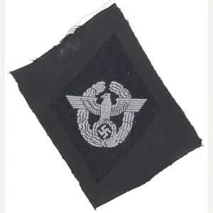 WWII Polizei sidecap insignia