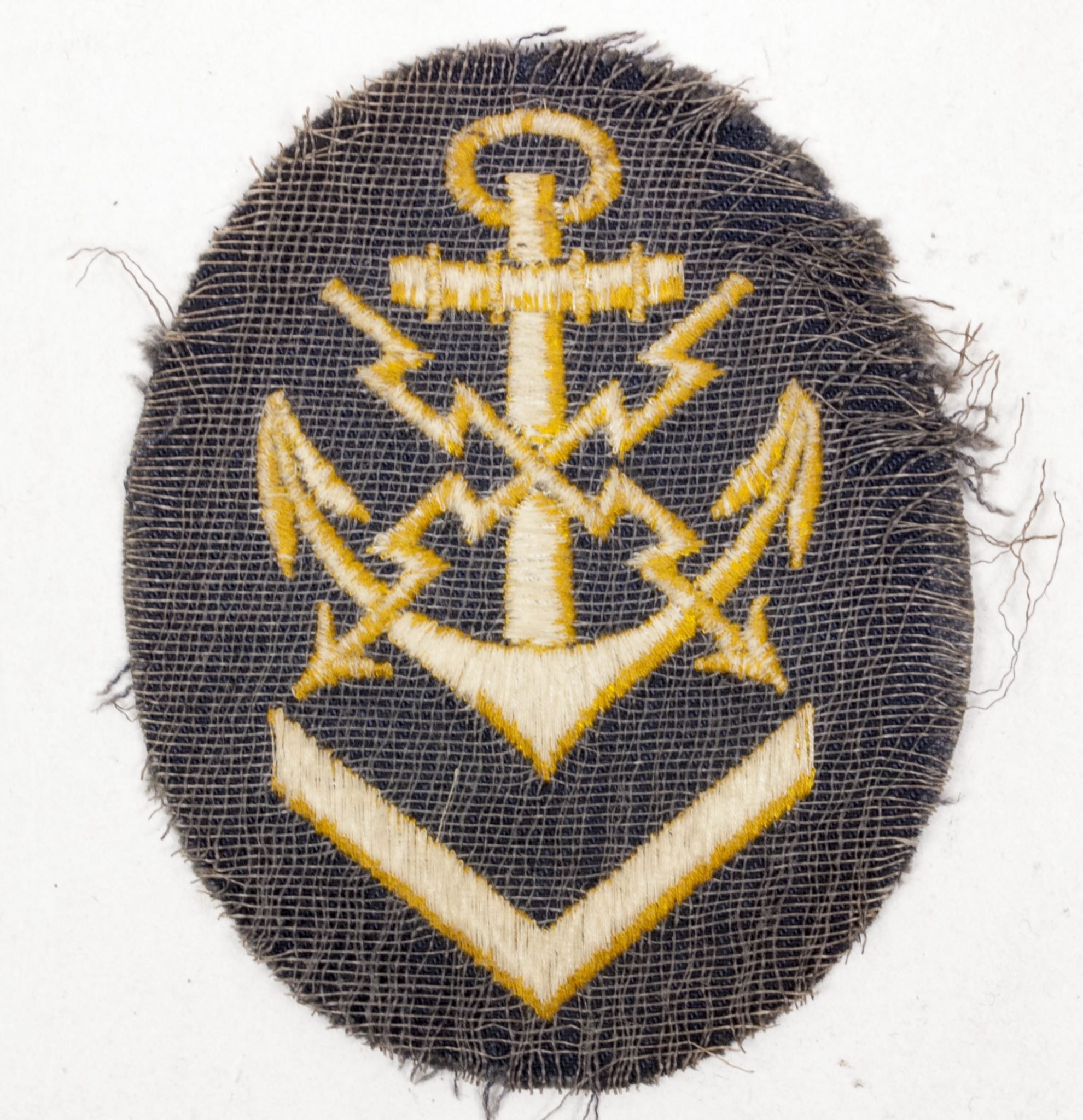 Kriegsmarine (KM) Senior teletypist sleeve insignia — image 2