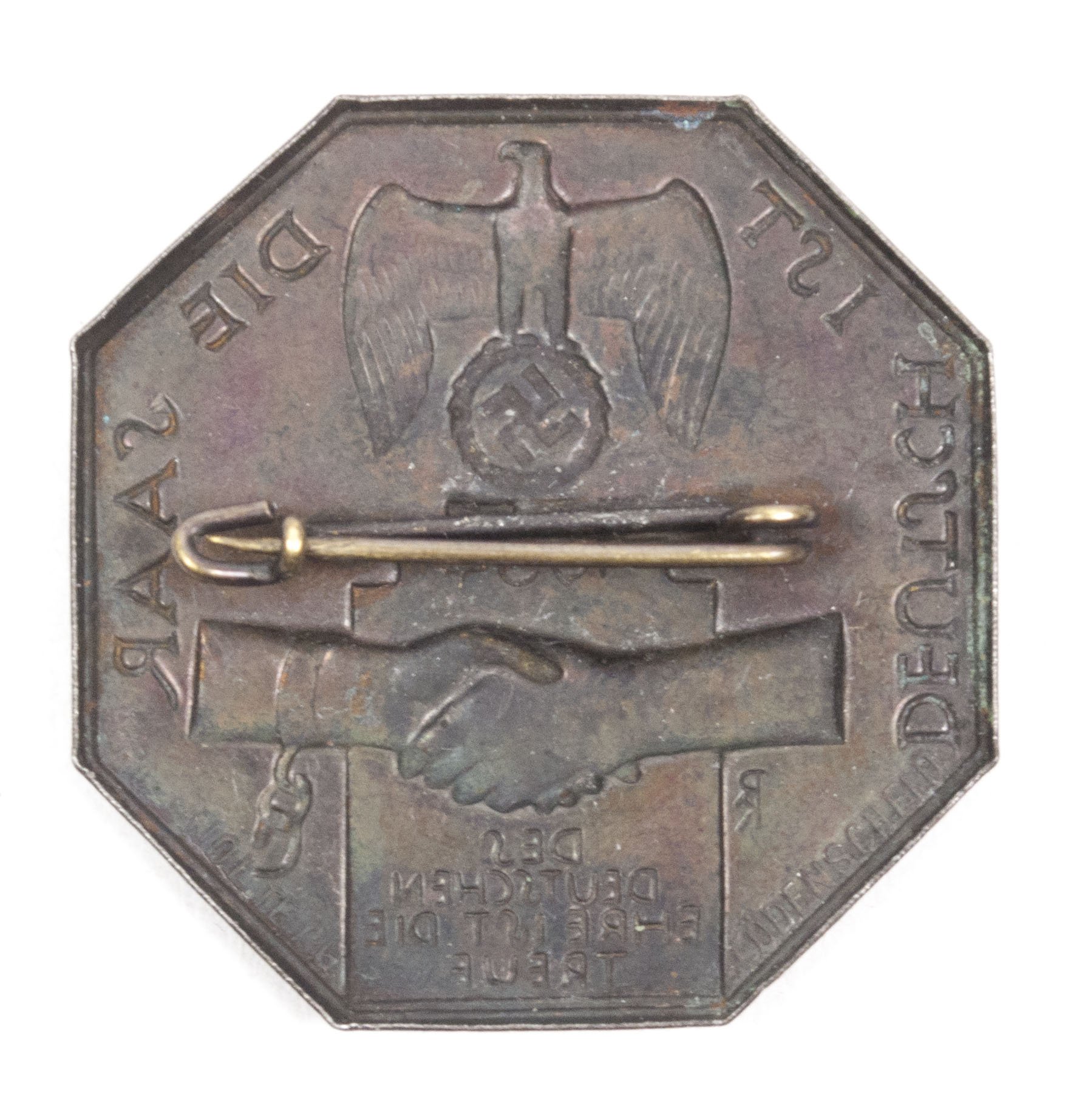 Deutsche ist die Saar abzeichen 1934 — image 2