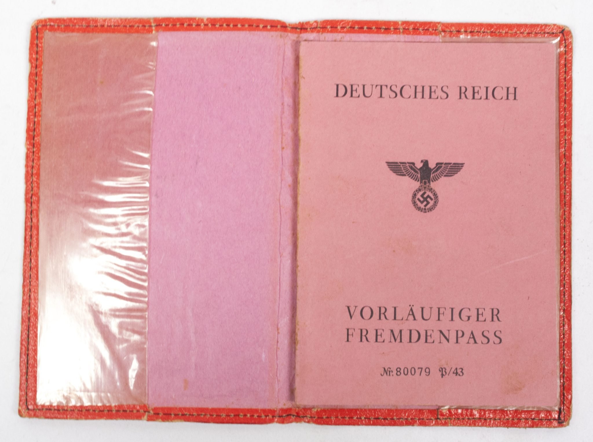 French WWI Veteran grouping with German WWII Vorläufiger Fremdenpass + medals + citations — image 27