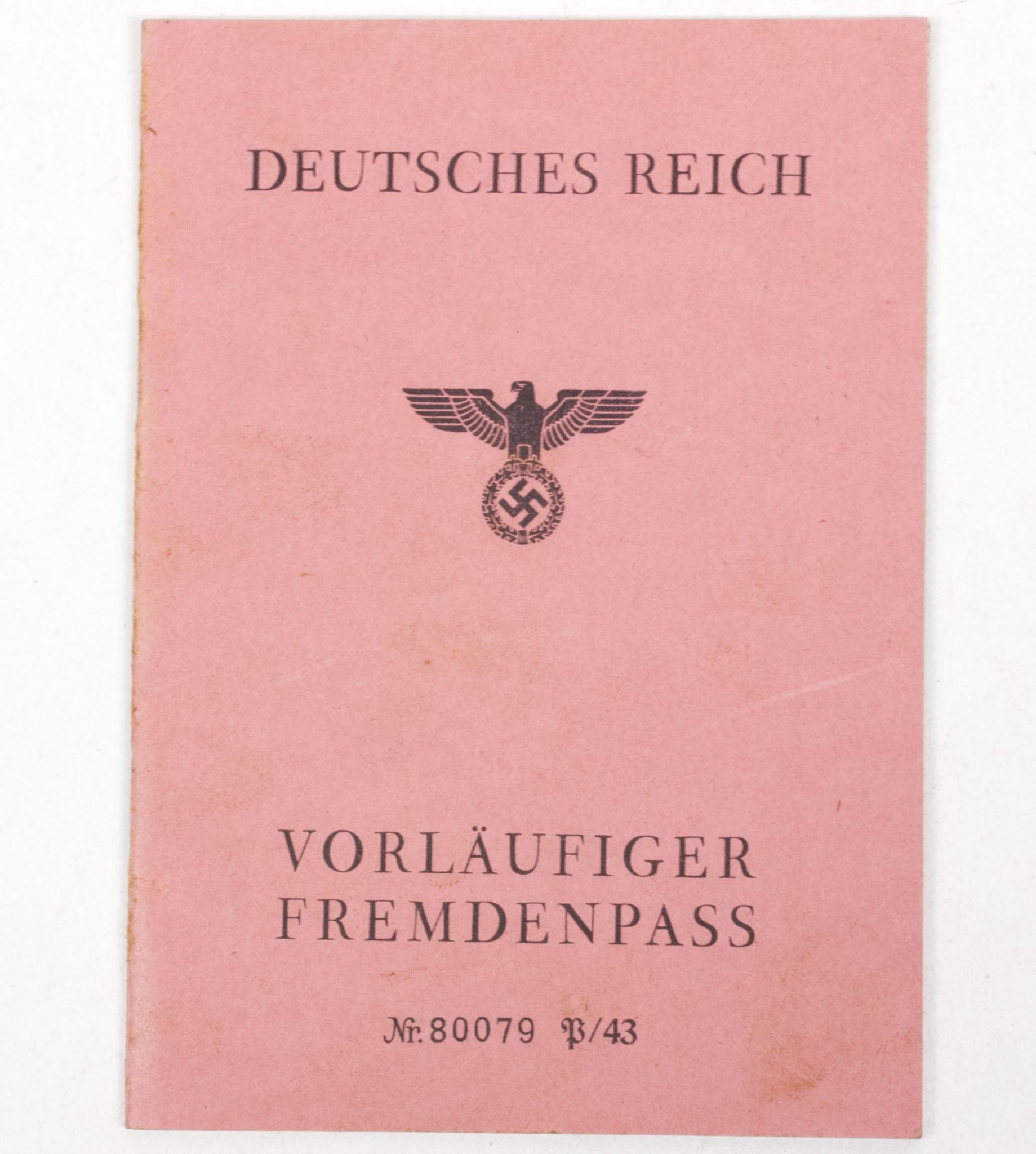 French WWI Veteran grouping with German WWII Vorläufiger Fremdenpass + medals + citations — image 29