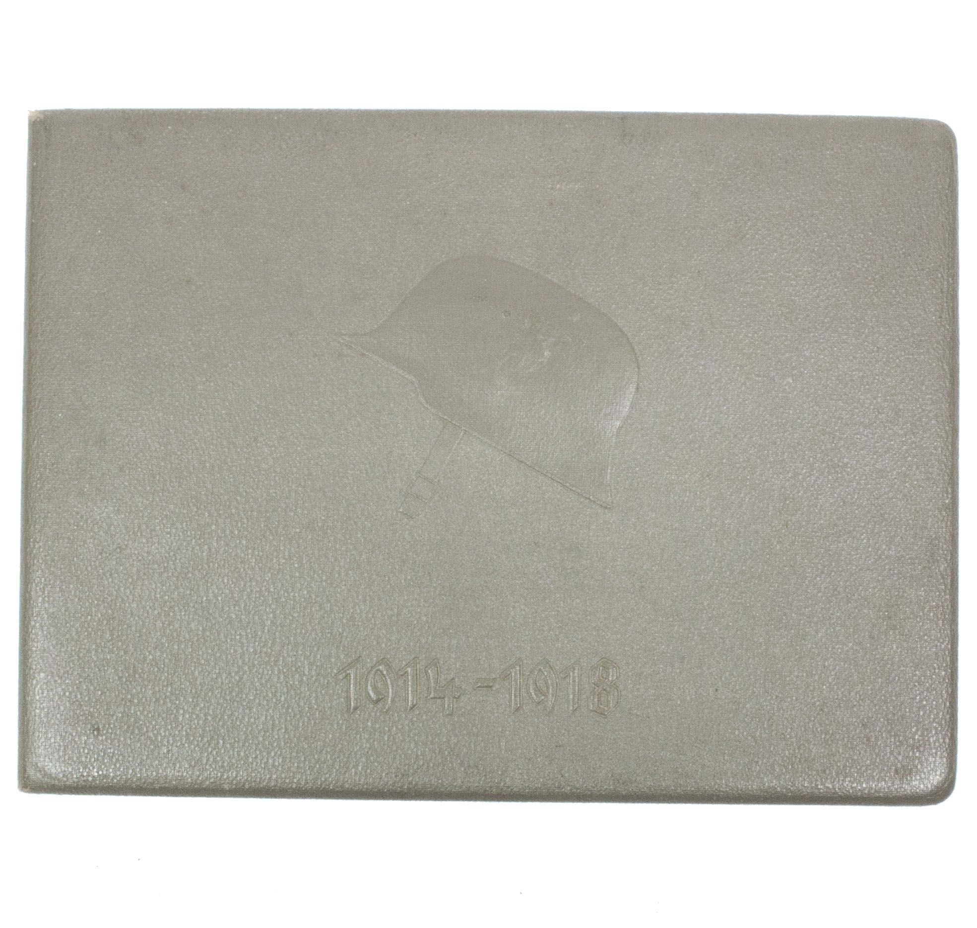 Luxuary Ehrenkreuz für Frontkämpfer 1914-1918 presentation map + soldbuch – rare — image 2